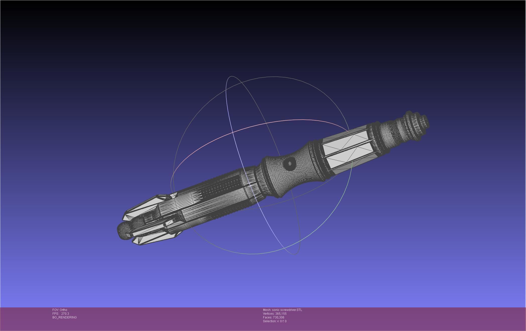 Doctor Who 11-12 Sonic Screwdriver 3D print model_39