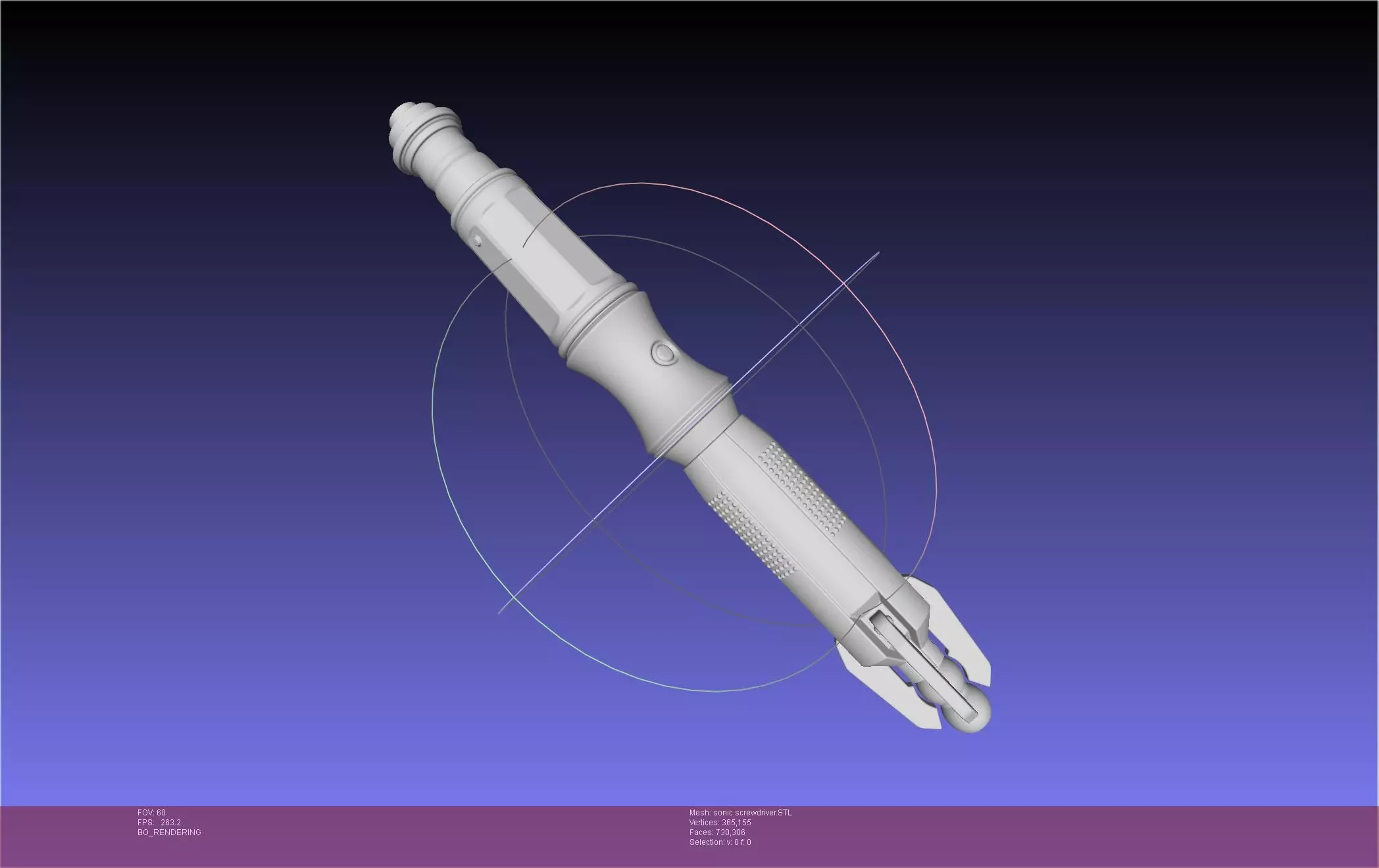Doctor Who 11-12 Sonic Screwdriver 3D print model_0