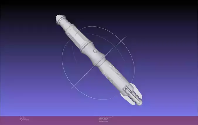 Doctor Who 11-12 Sonic Screwdriver 3D print model