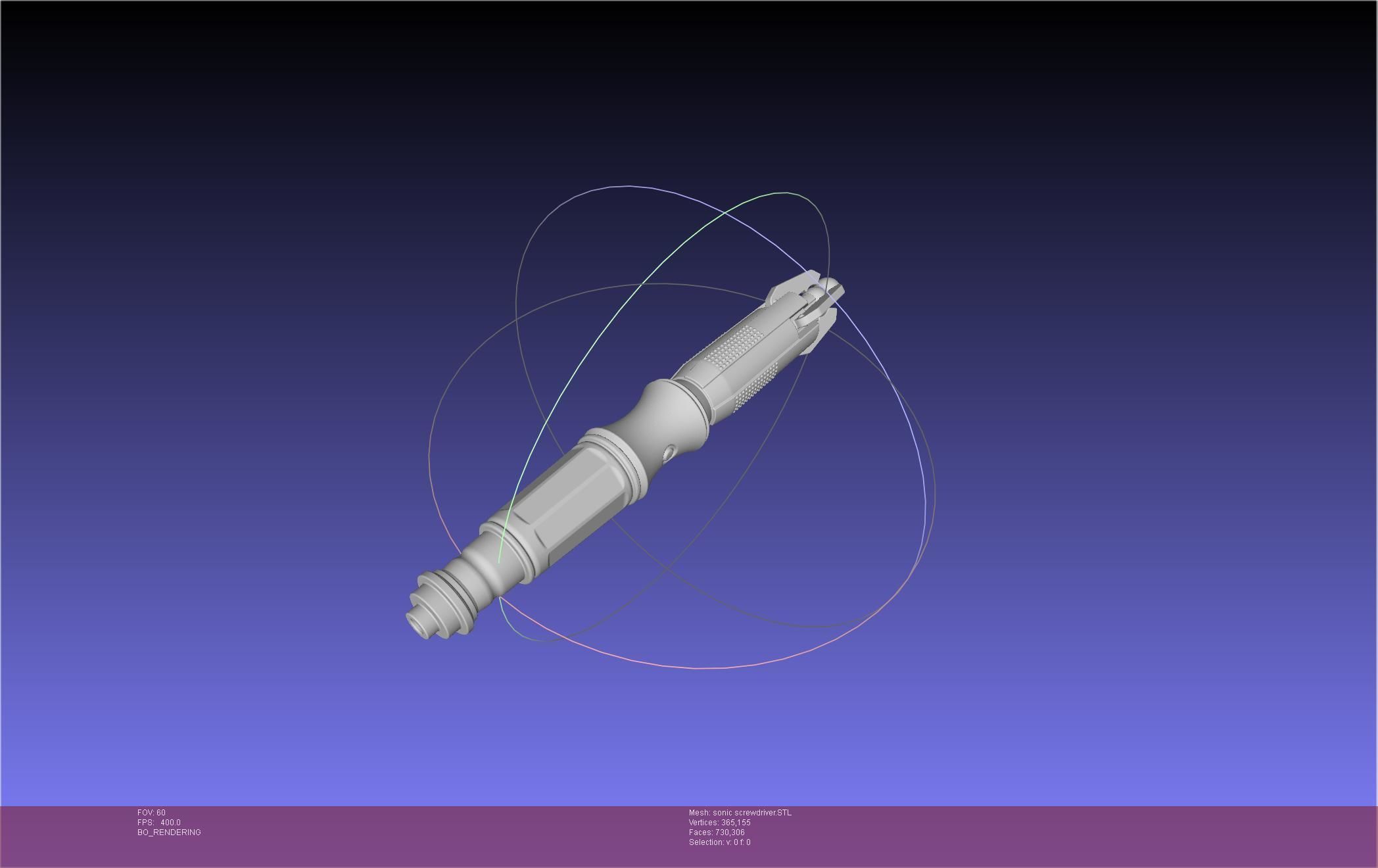 Doctor Who 11-12 Sonic Screwdriver 3D print model_31