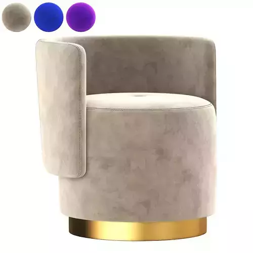 Quincy Armchair 3D model
