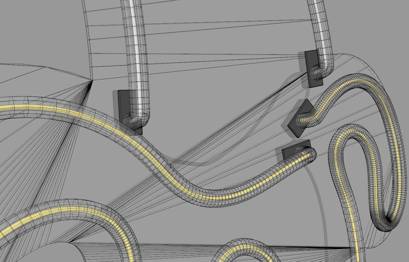 Banana - Neon Sign 3D model_8