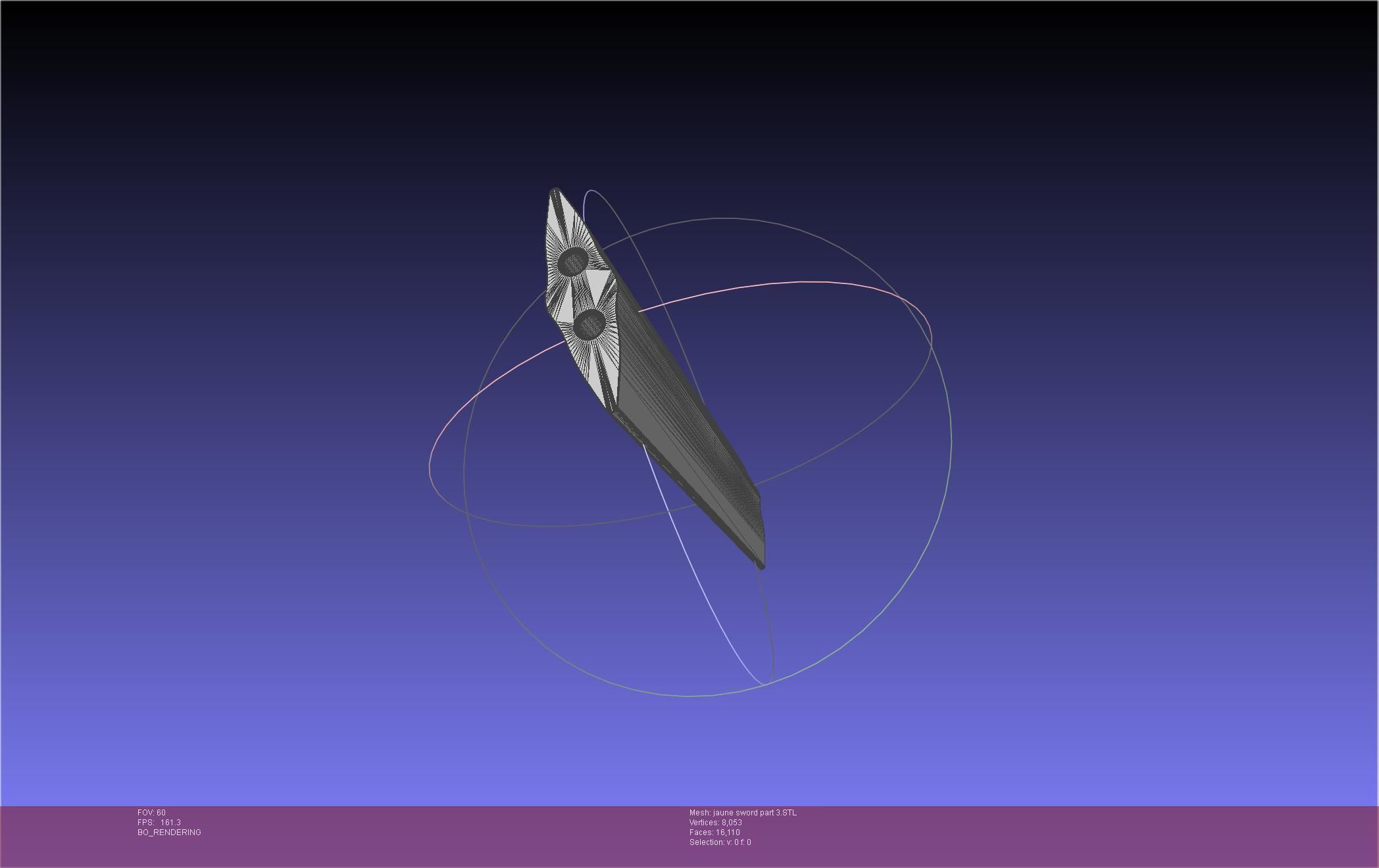 RWBY Jaune Arc Sword 3D print model_86