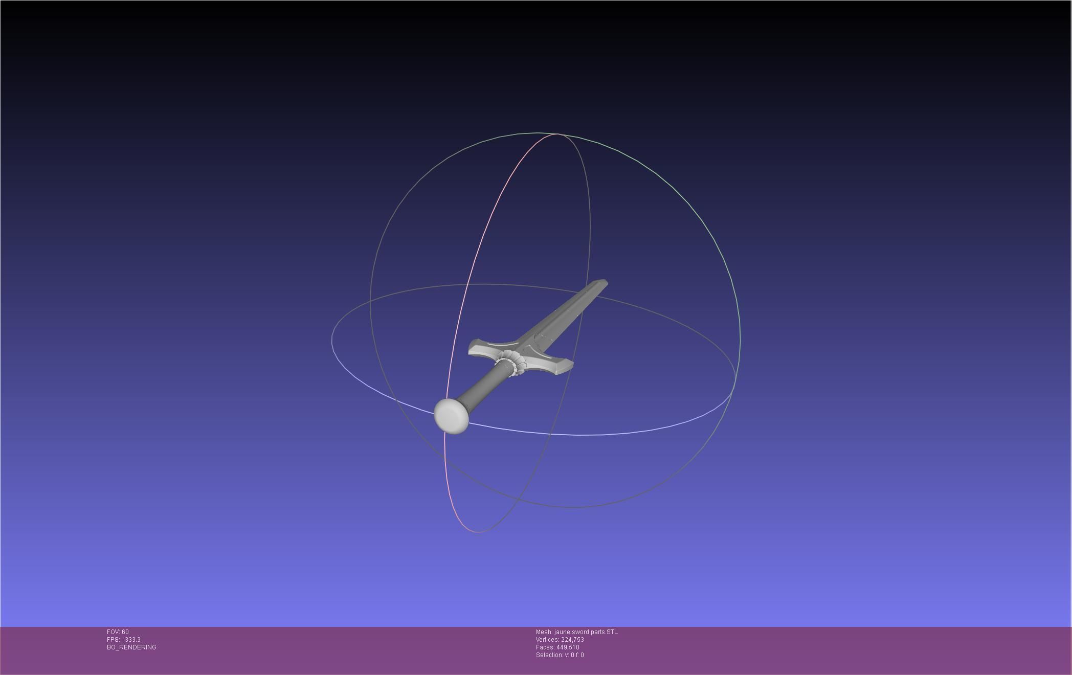 RWBY Jaune Arc Sword 3D print model_21