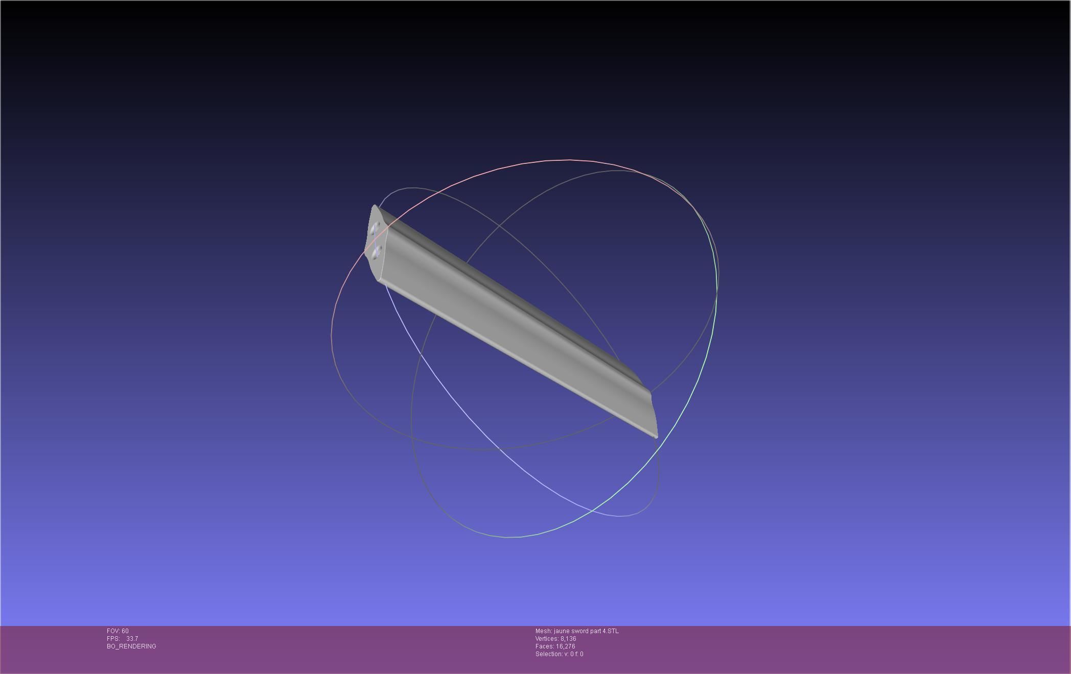 RWBY Jaune Arc Sword 3D print model_89