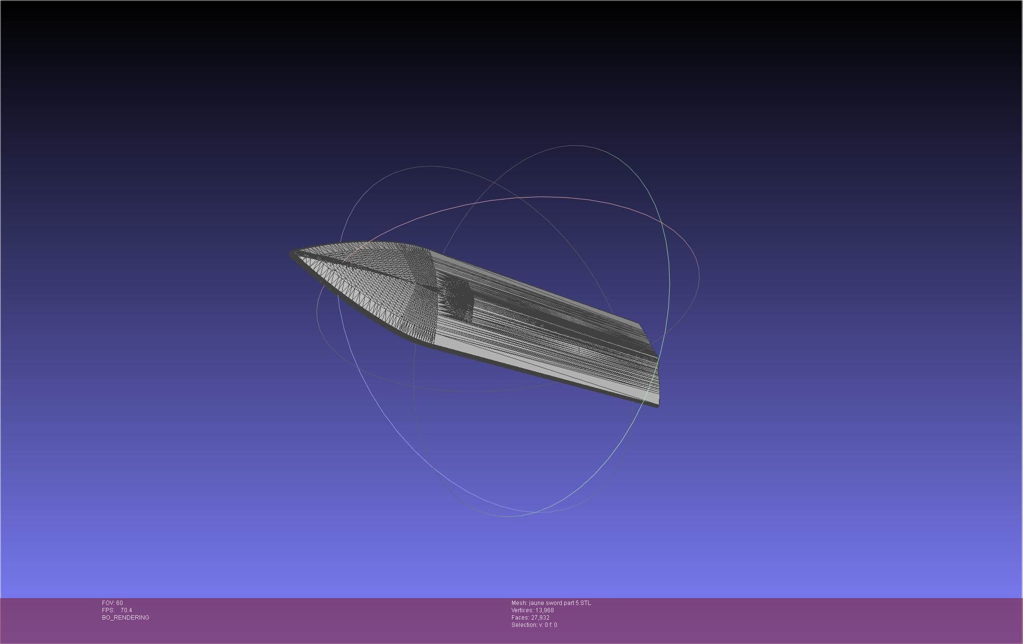 RWBY Jaune Arc Sword 3D print model_100