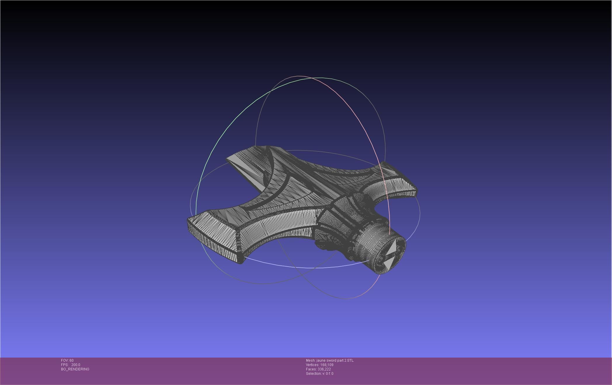 RWBY Jaune Arc Sword 3D print model_77