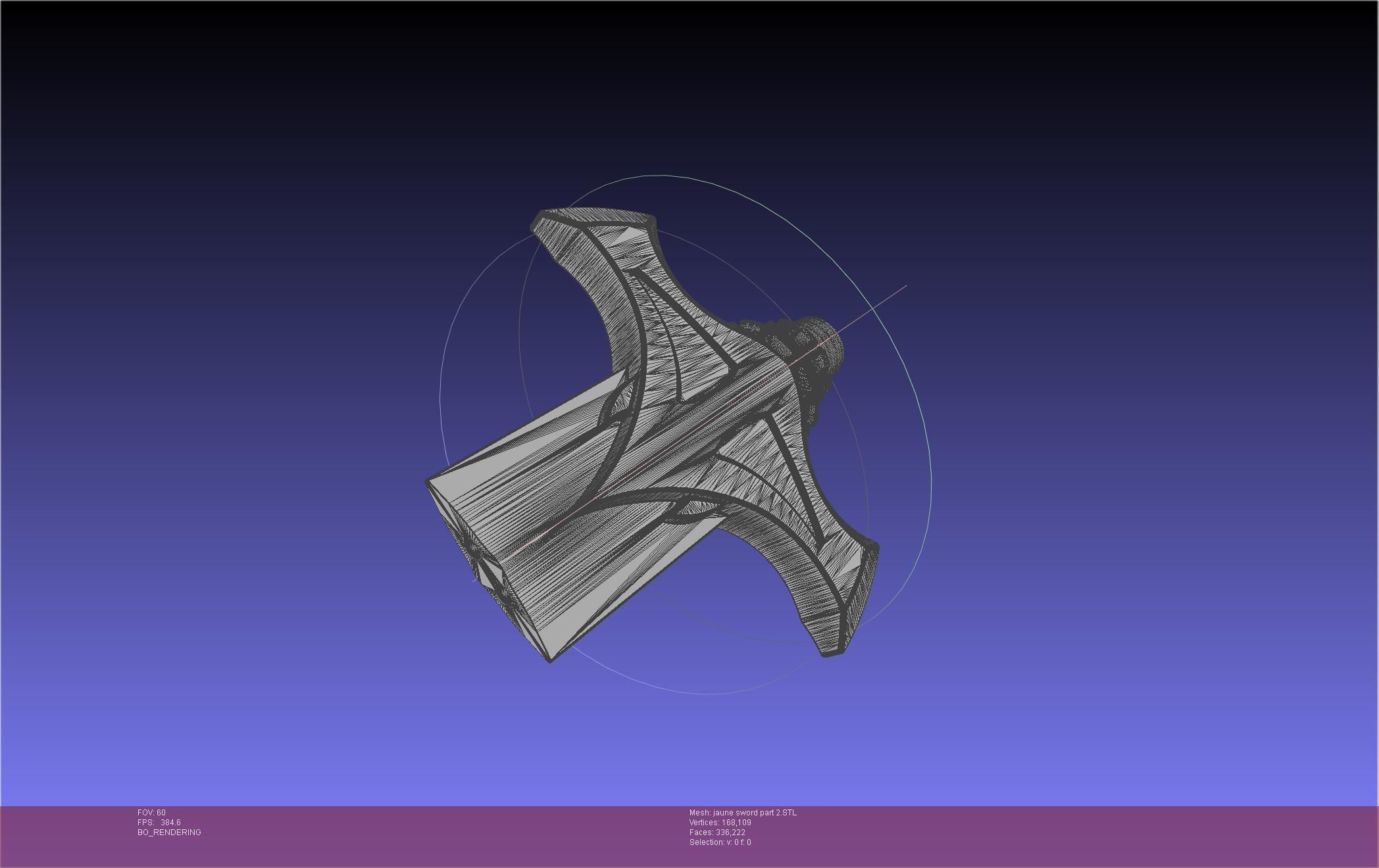 RWBY Jaune Arc Sword 3D print model_73