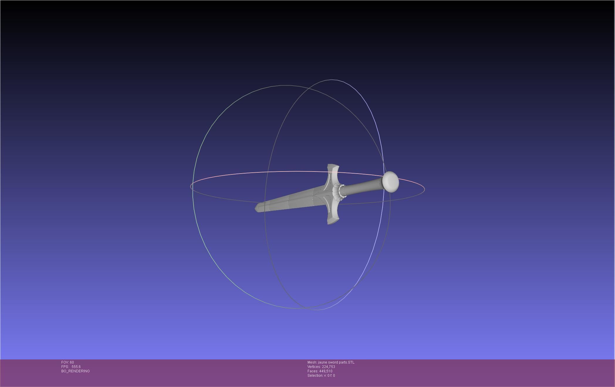 RWBY Jaune Arc Sword 3D print model_17