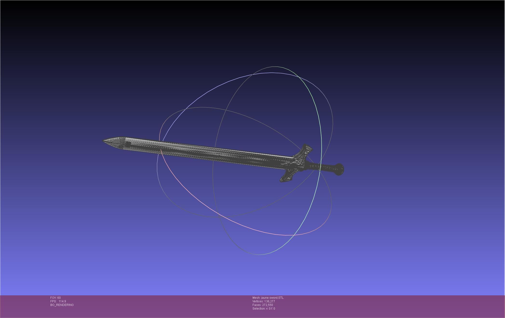 RWBY Jaune Arc Sword 3D print model_58