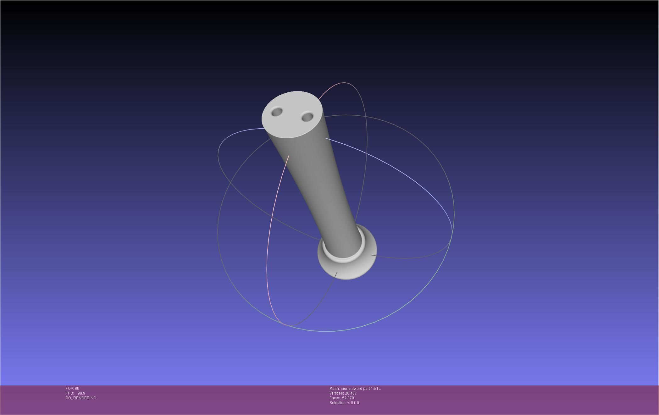 RWBY Jaune Arc Sword 3D print model_62