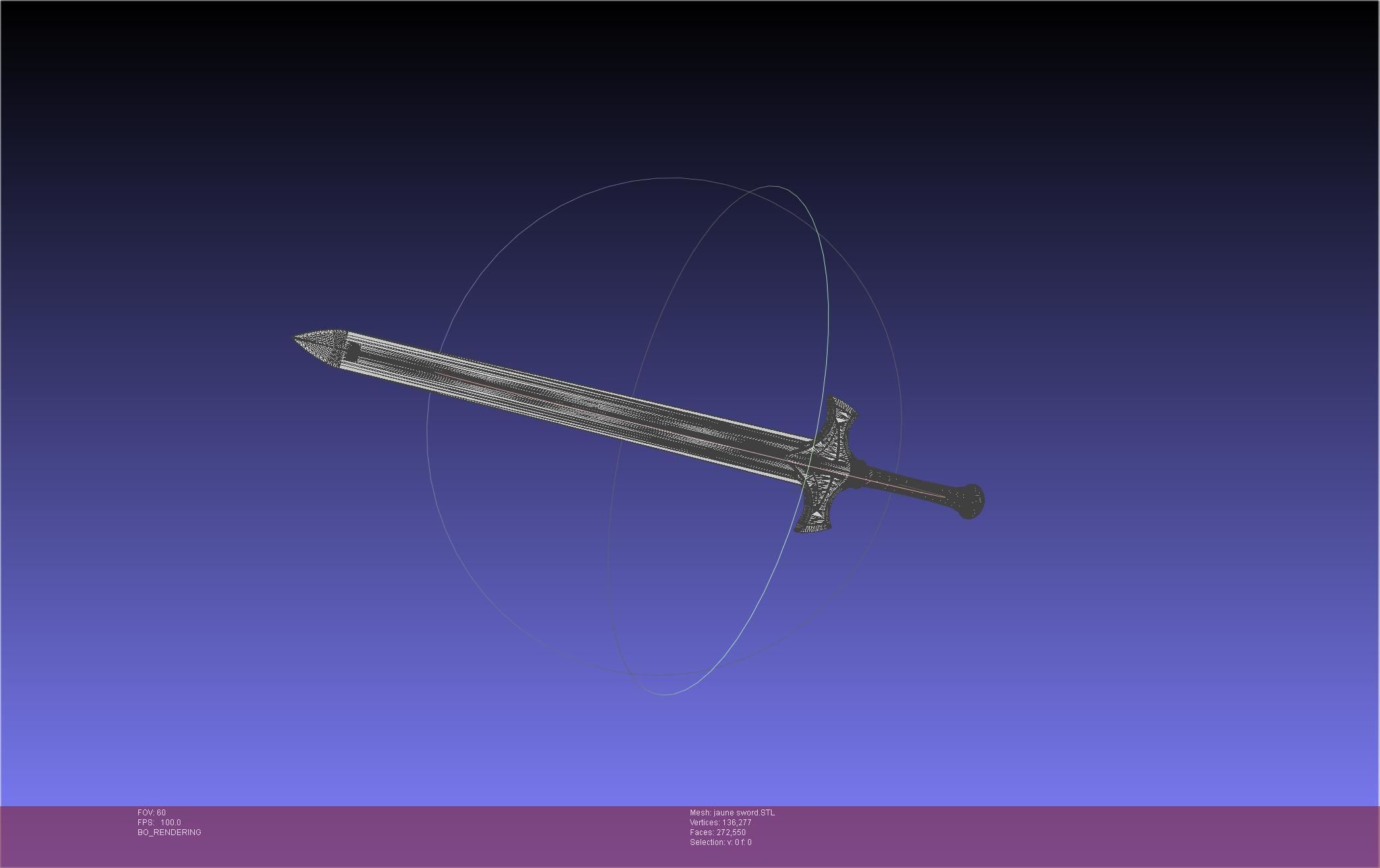 RWBY Jaune Arc Sword 3D print model_57