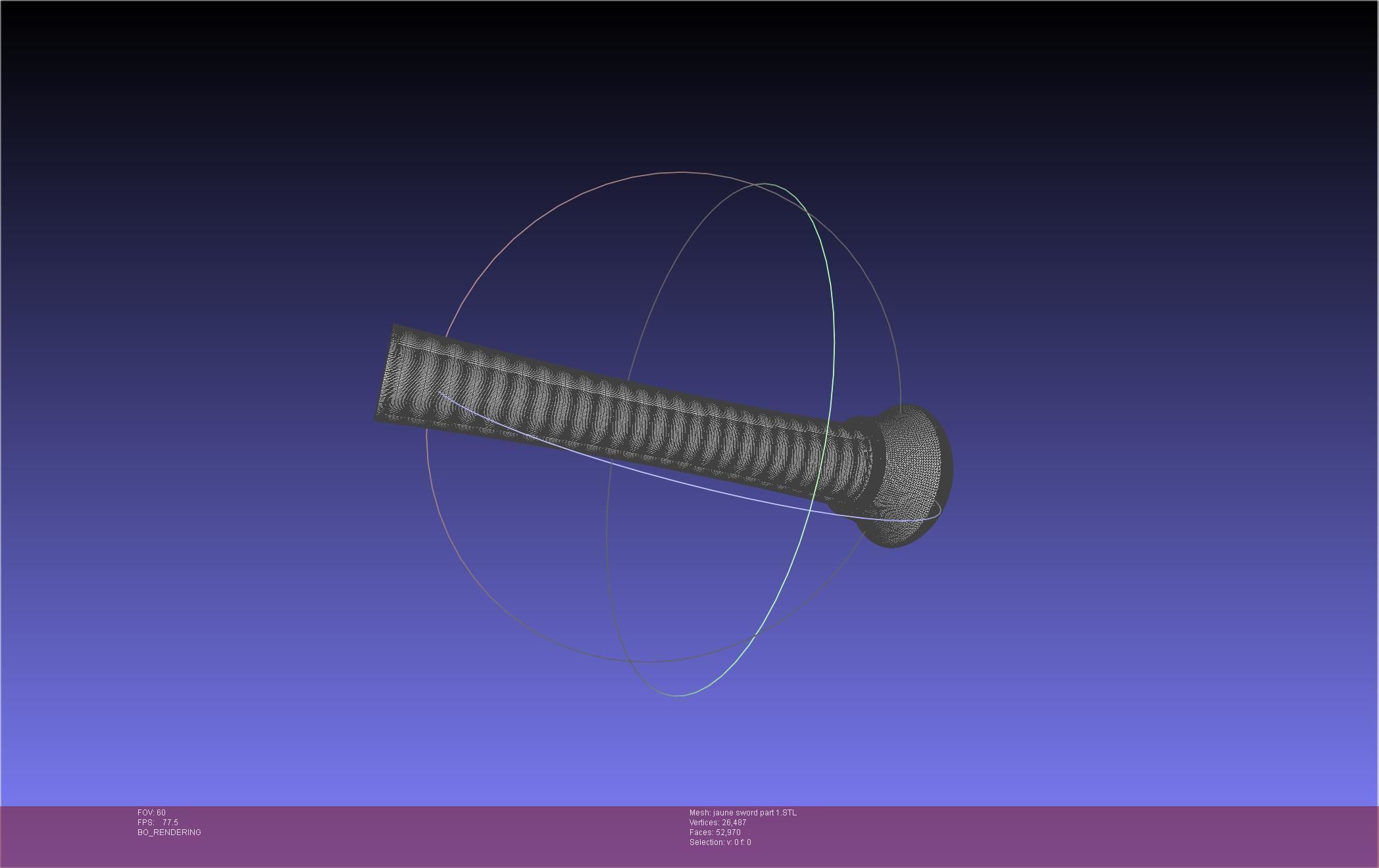 RWBY Jaune Arc Sword 3D print model_66