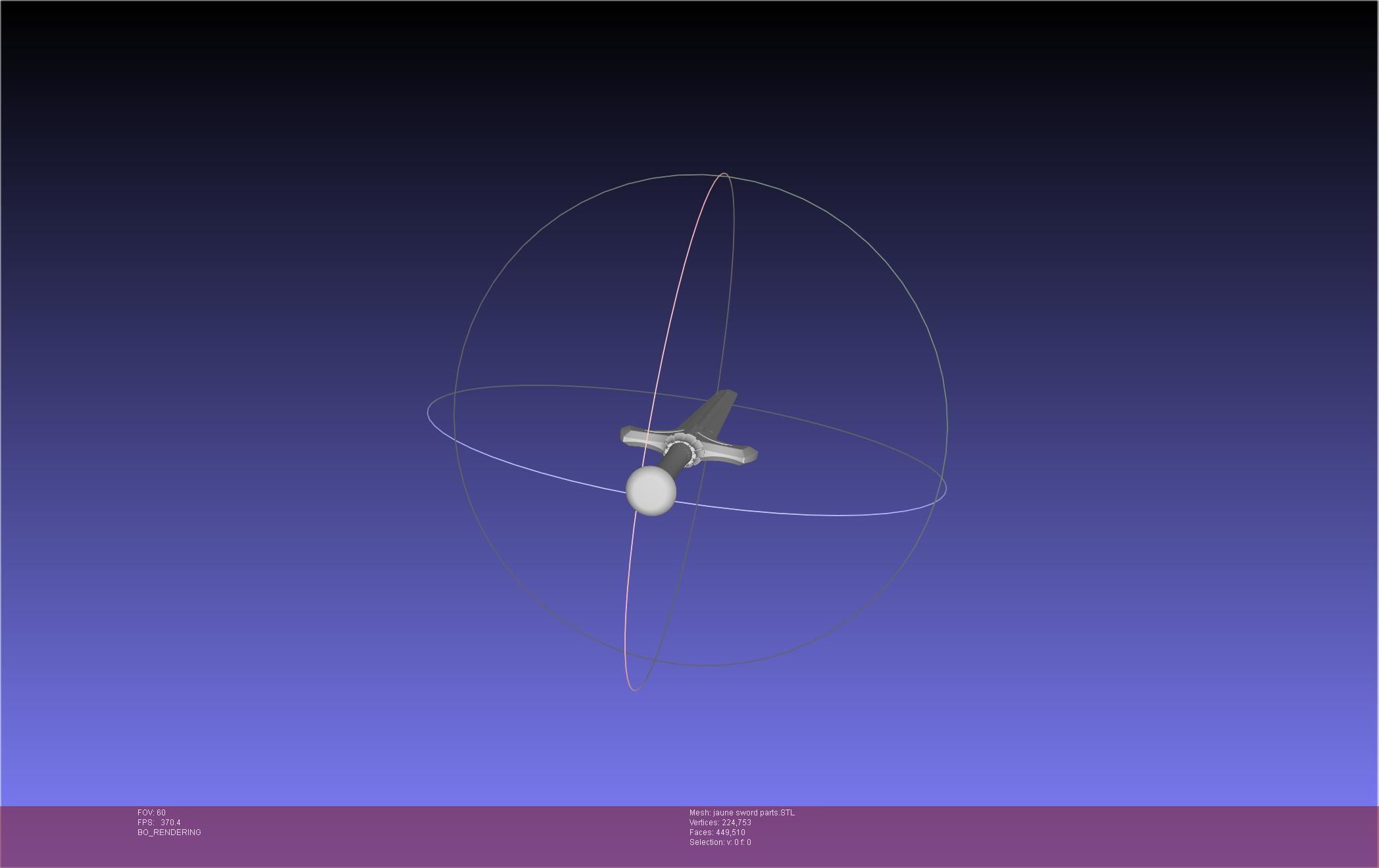 RWBY Jaune Arc Sword 3D print model_22