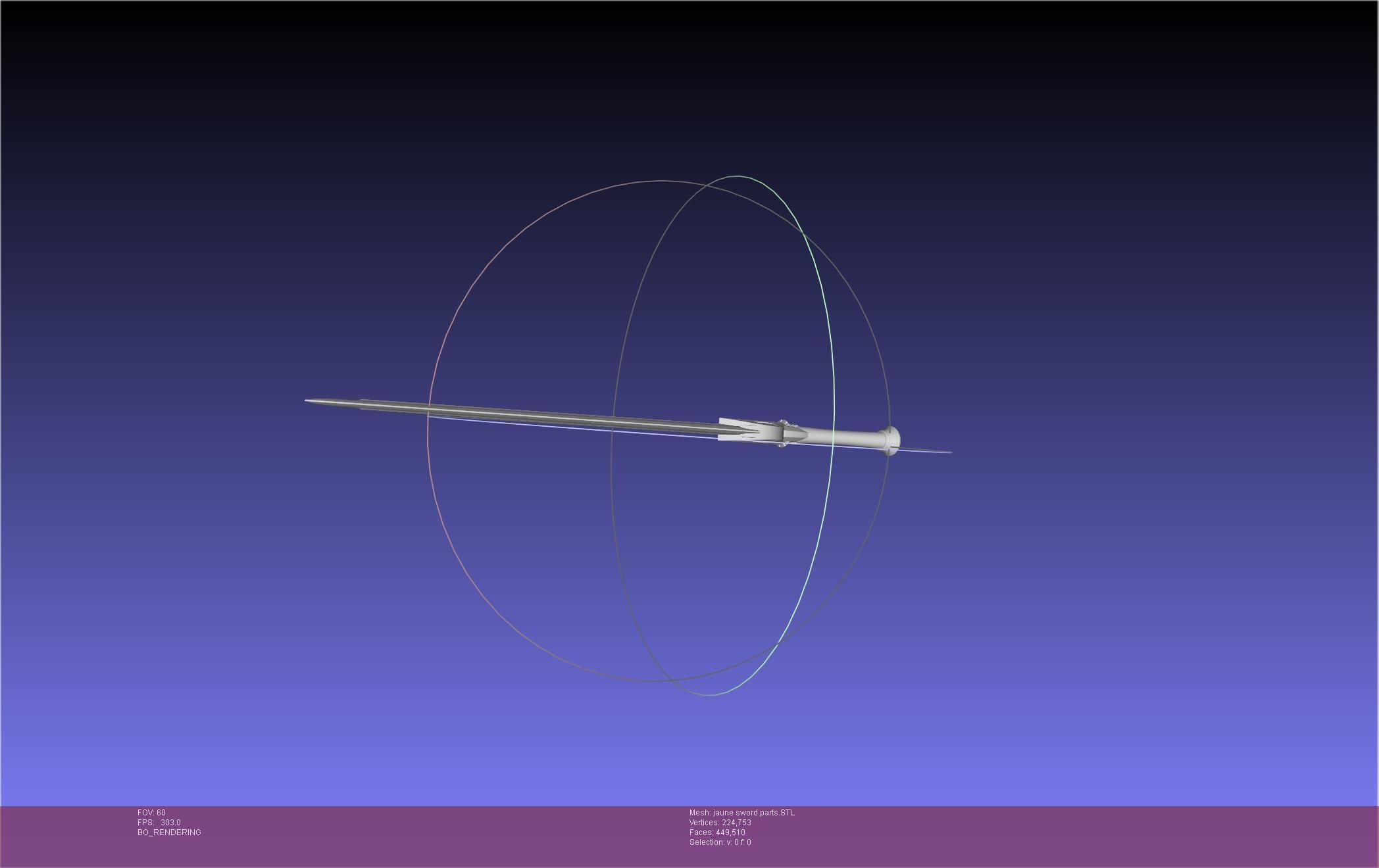 RWBY Jaune Arc Sword 3D print model_14