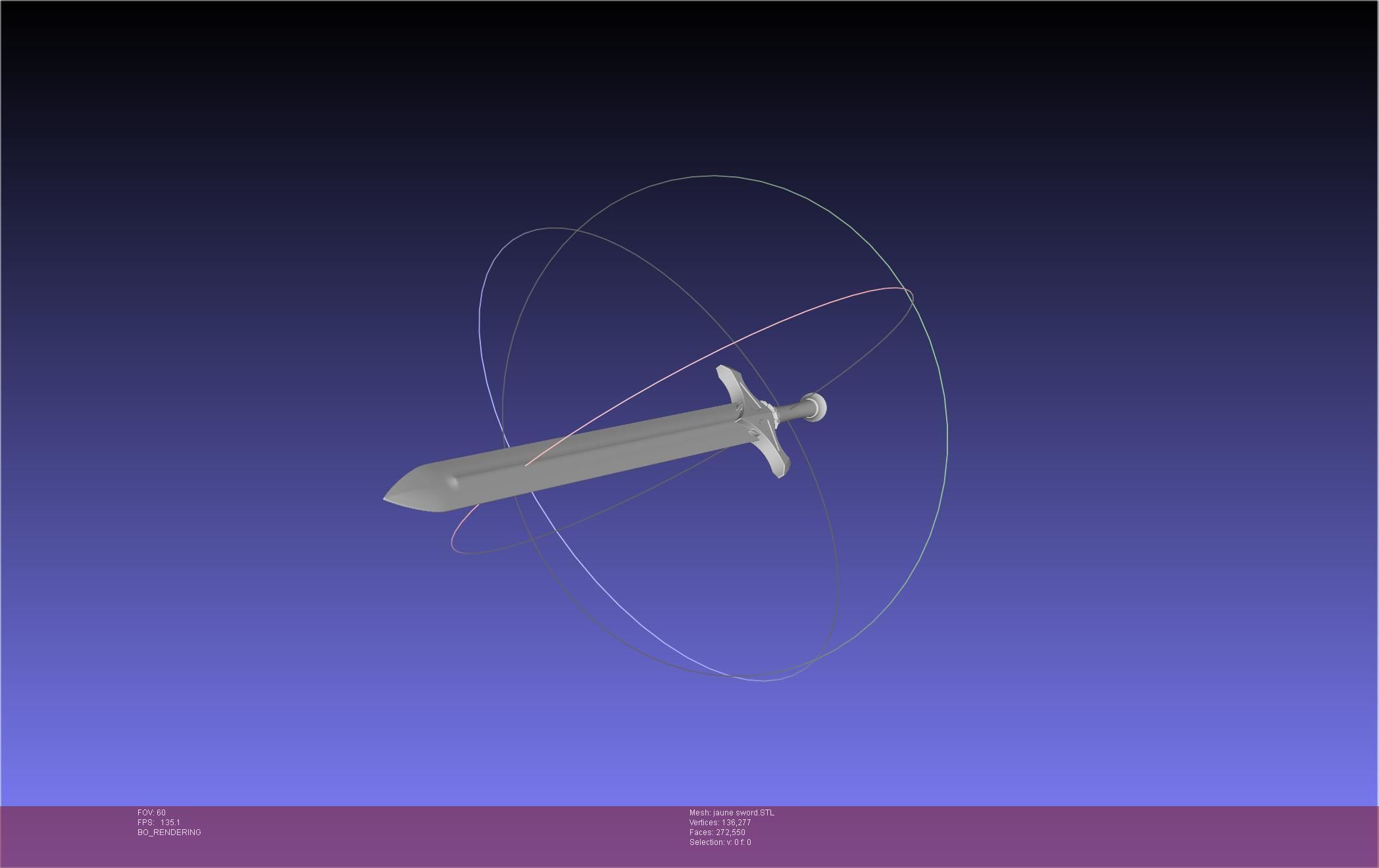 RWBY Jaune Arc Sword 3D print model_54