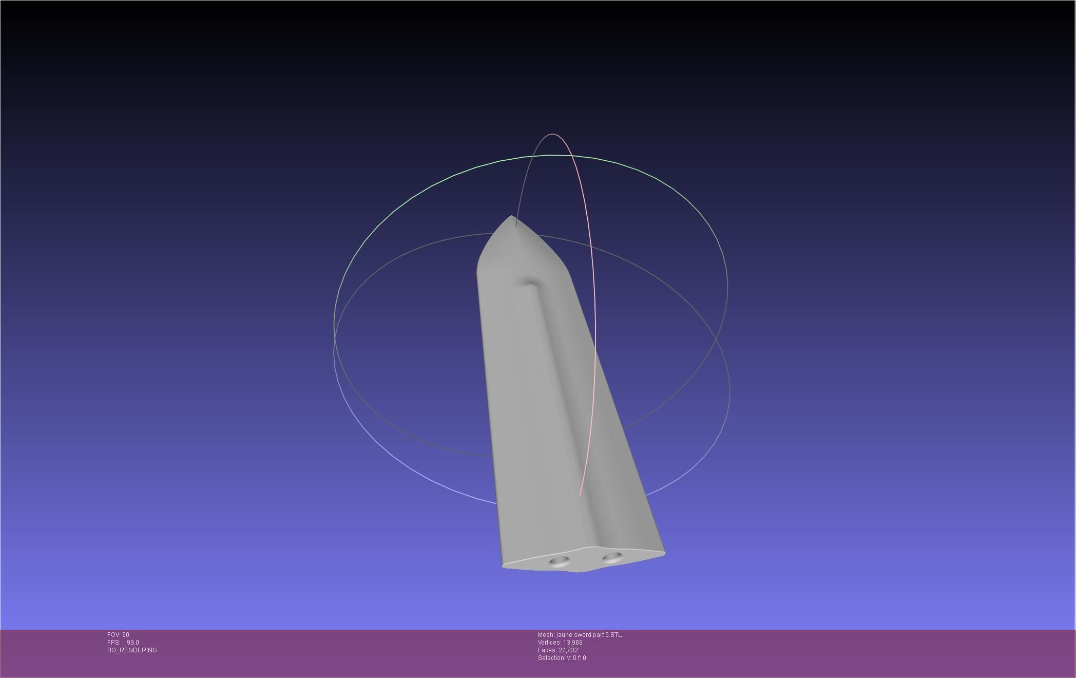 RWBY Jaune Arc Sword 3D print model_94