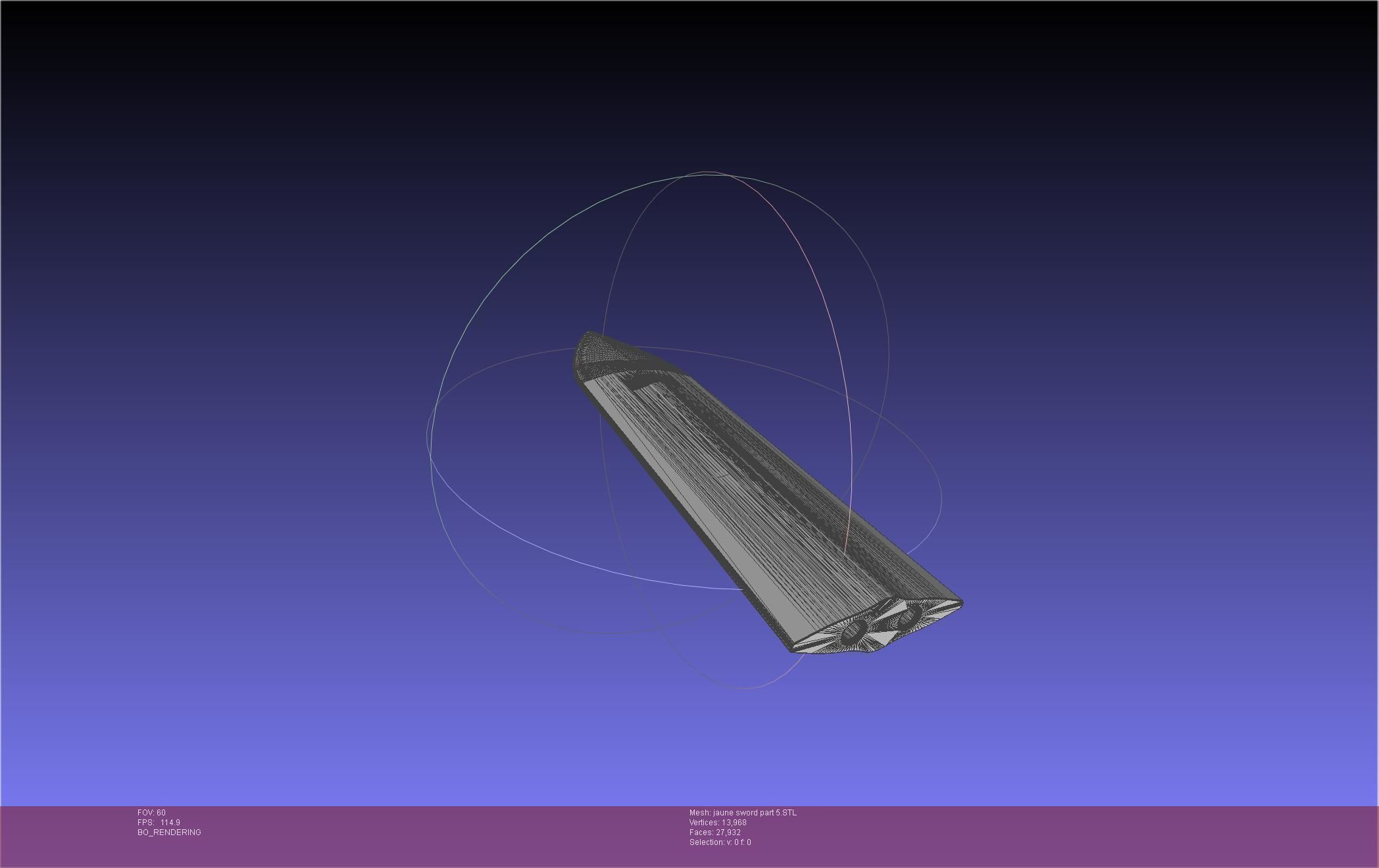 RWBY Jaune Arc Sword 3D print model_103