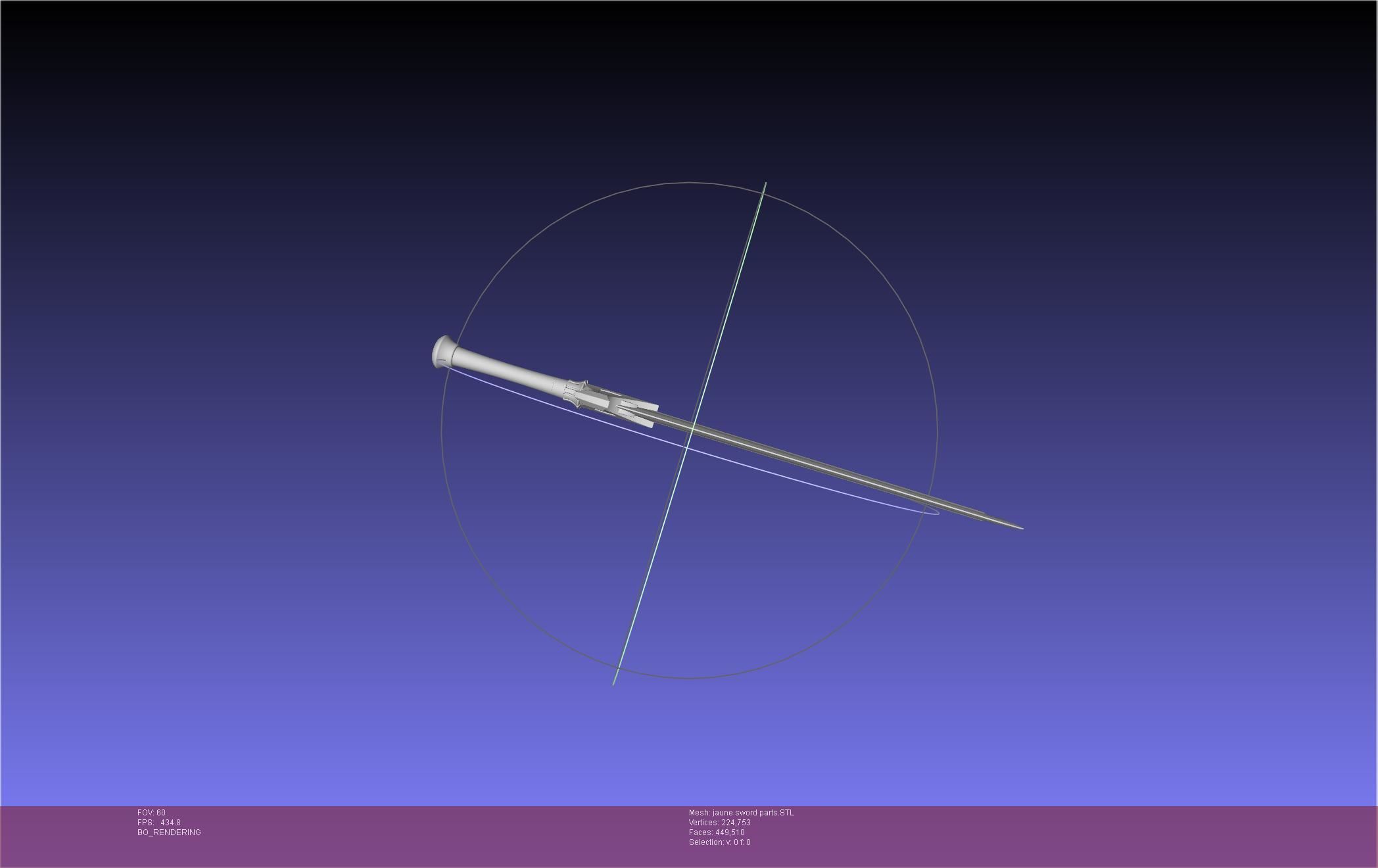 RWBY Jaune Arc Sword 3D print model_26