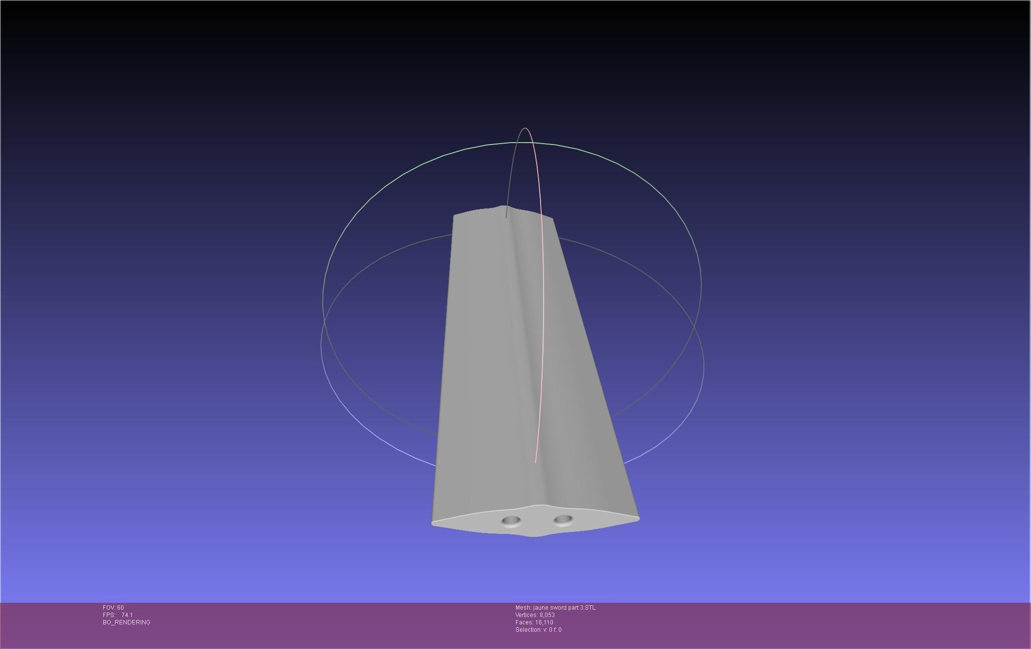 RWBY Jaune Arc Sword 3D print model_82