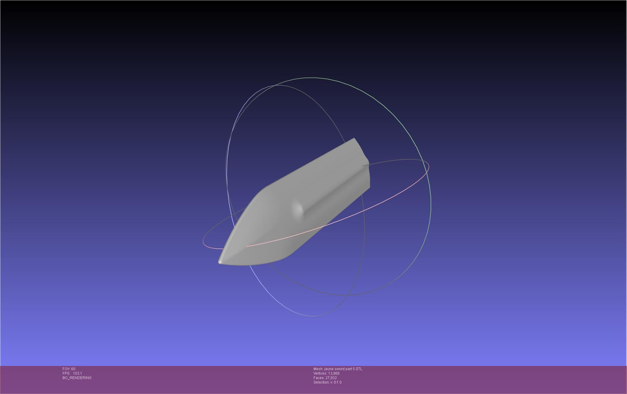 RWBY Jaune Arc Sword 3D print model_98