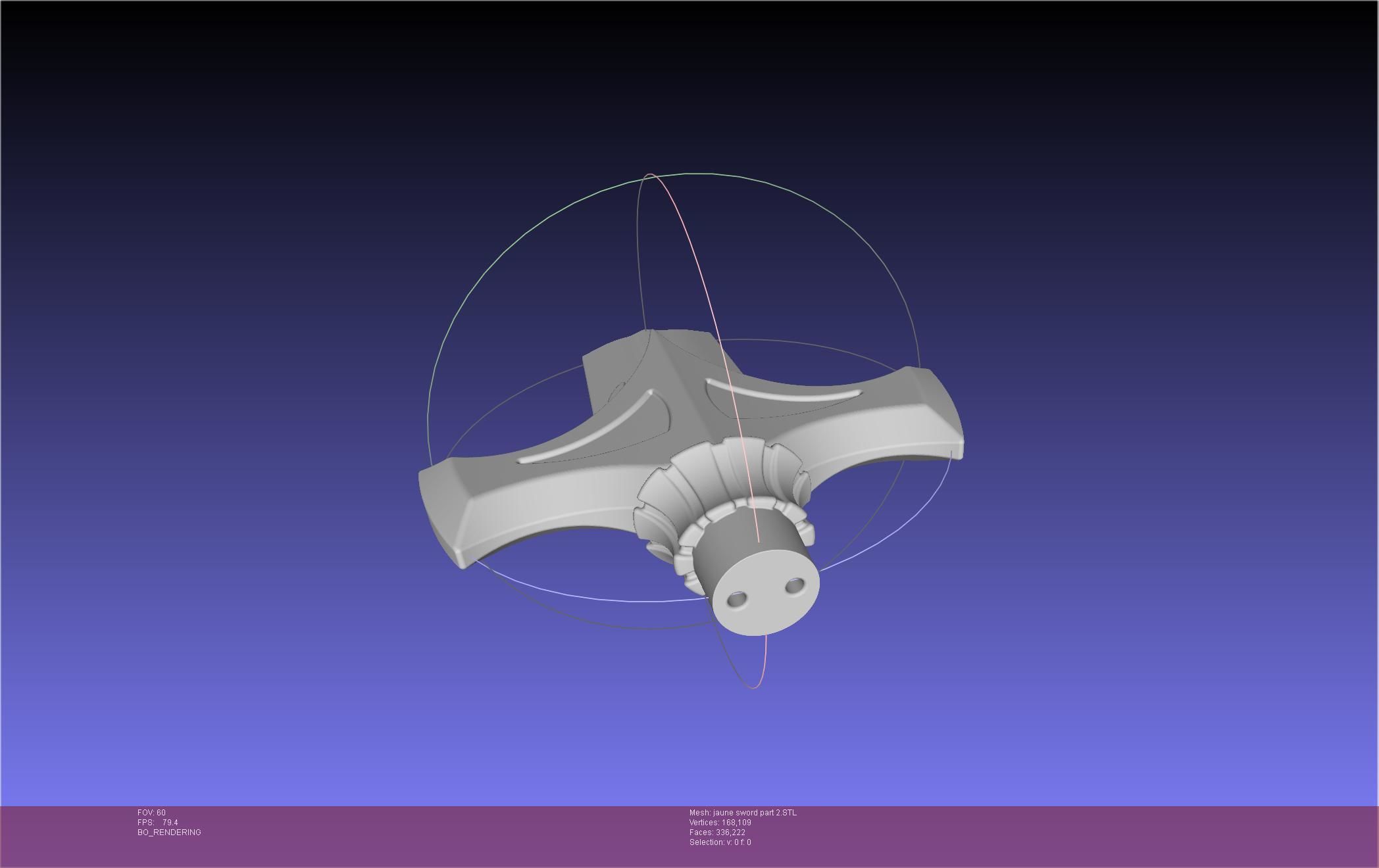 RWBY Jaune Arc Sword 3D print model_68