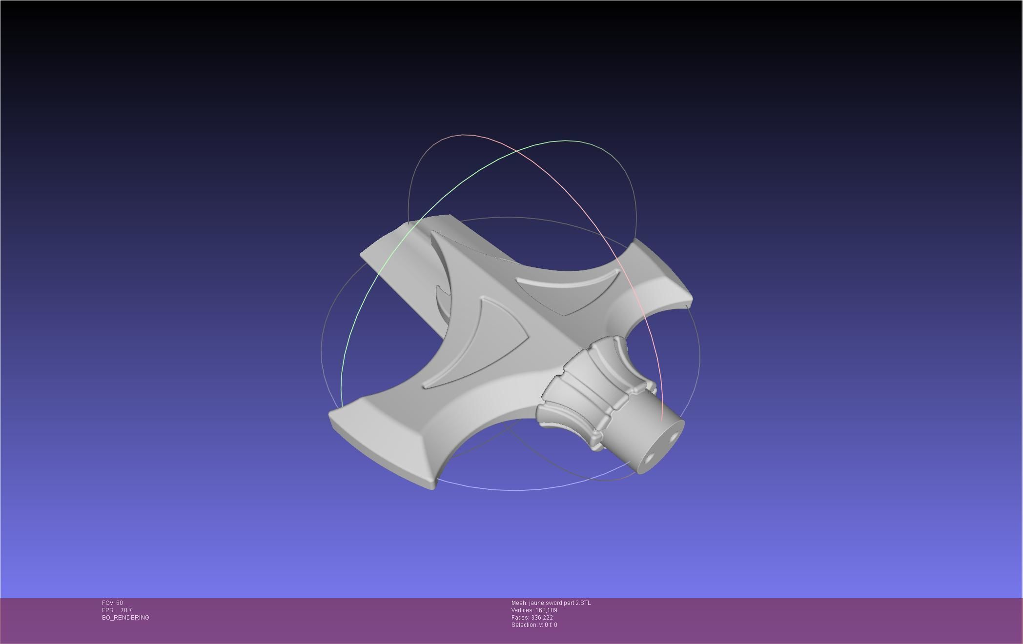 RWBY Jaune Arc Sword 3D print model_70