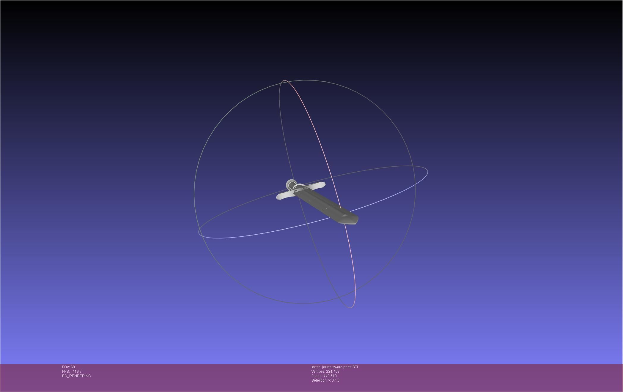 RWBY Jaune Arc Sword 3D print model_25