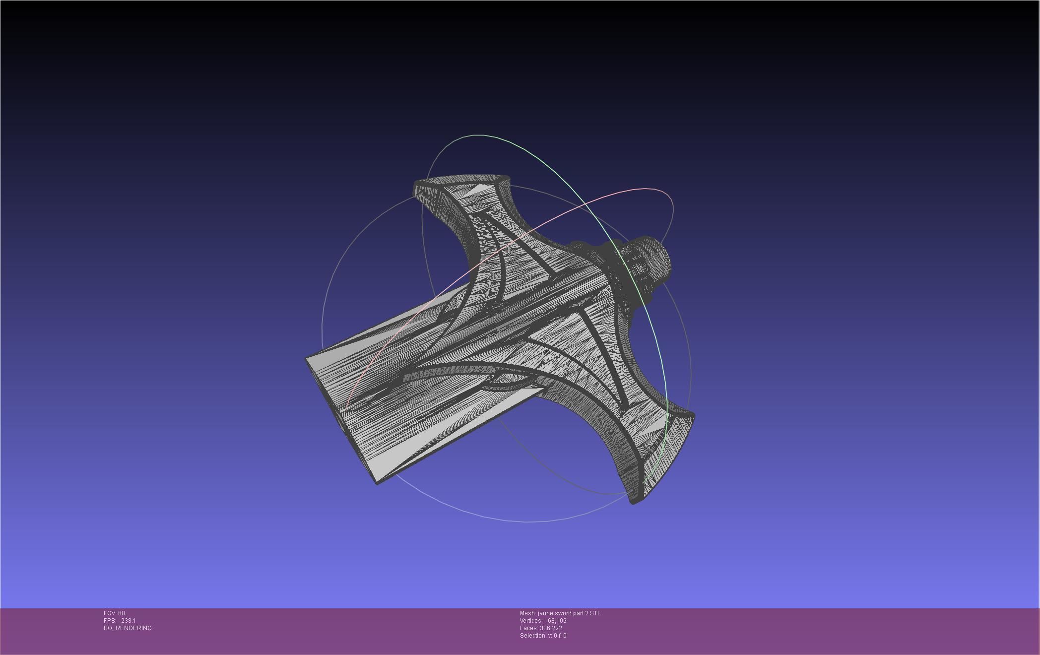 RWBY Jaune Arc Sword 3D print model_74