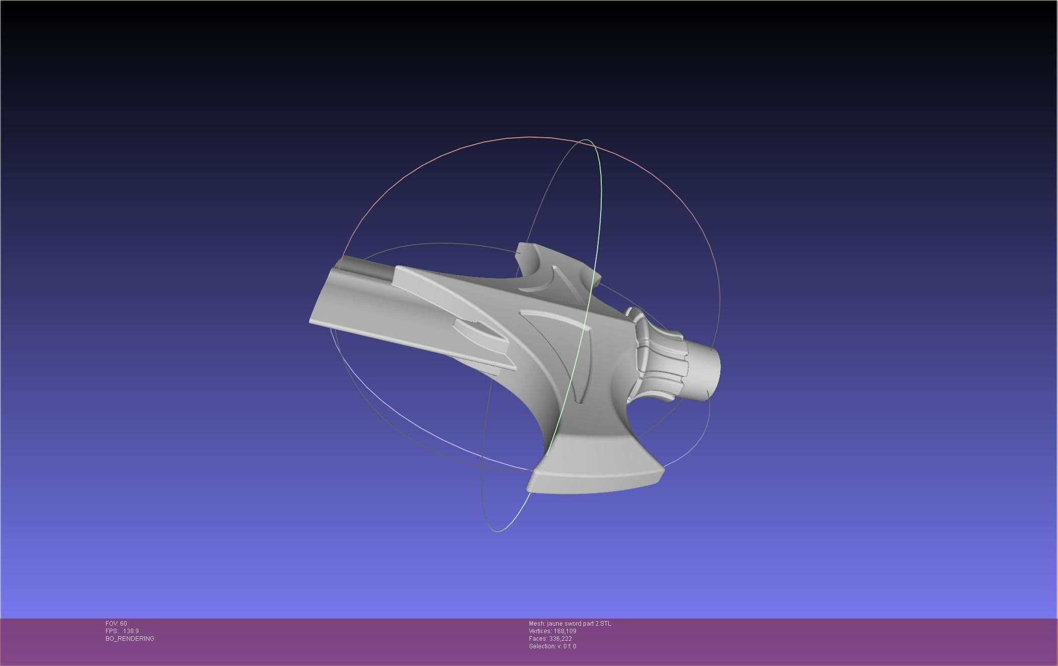 RWBY Jaune Arc Sword 3D print model_71