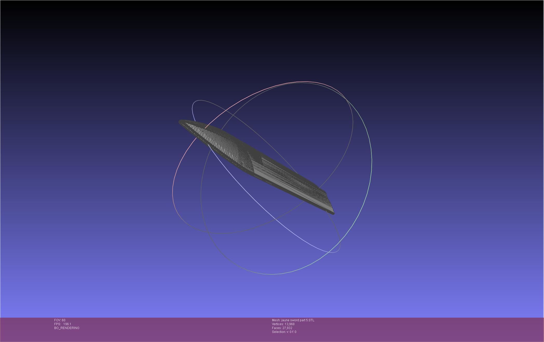 RWBY Jaune Arc Sword 3D print model_101