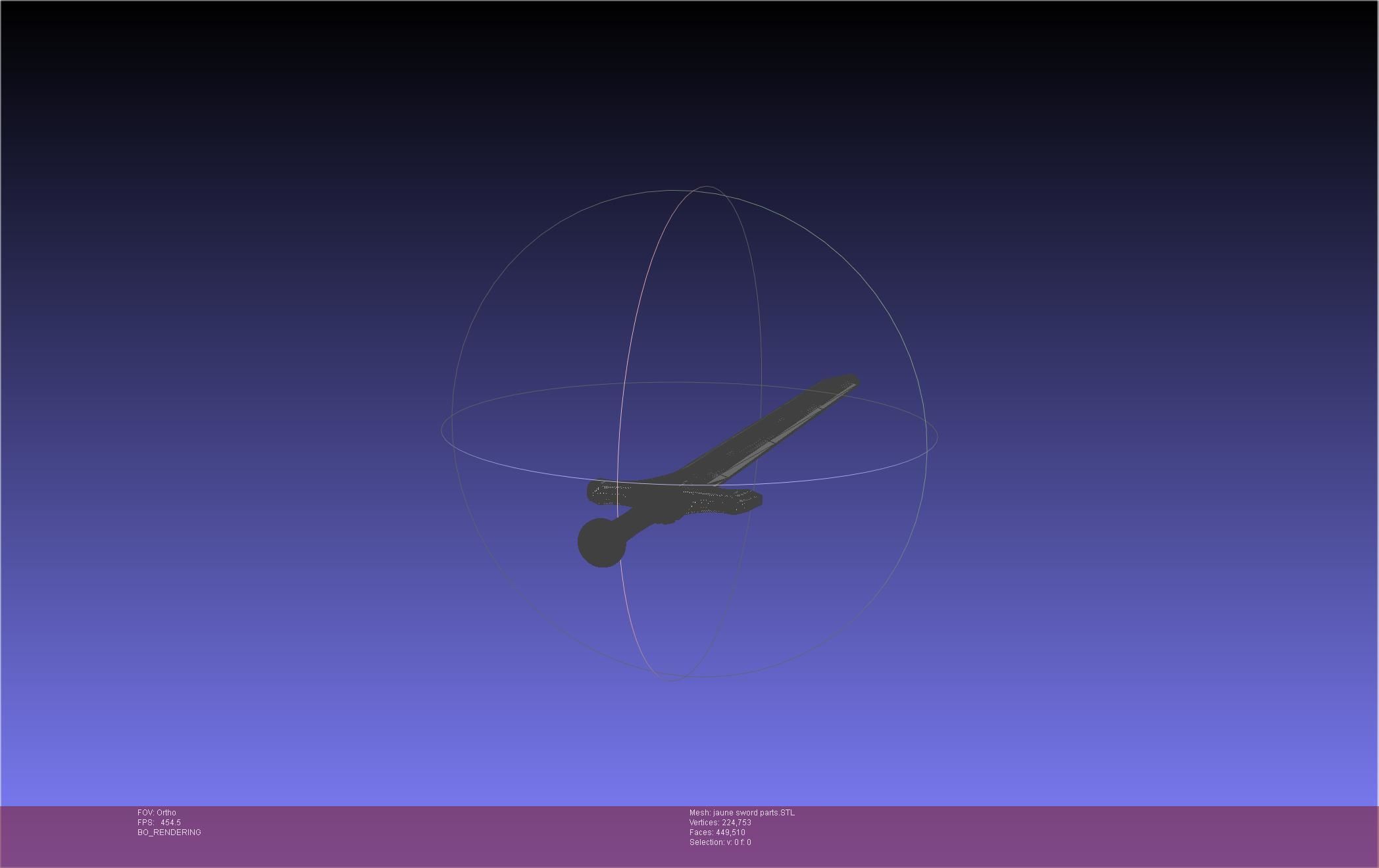 RWBY Jaune Arc Sword 3D print model_36