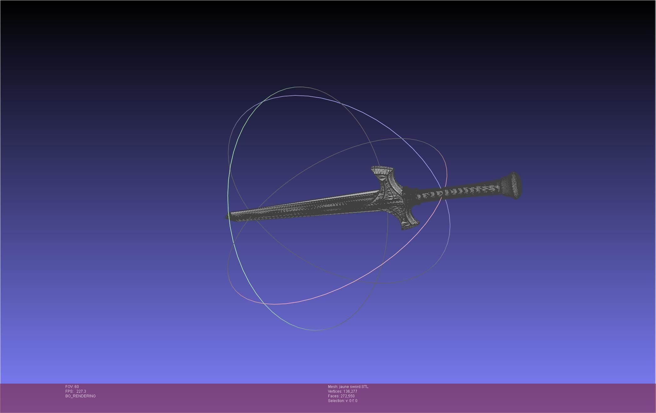 RWBY Jaune Arc Sword 3D print model_59