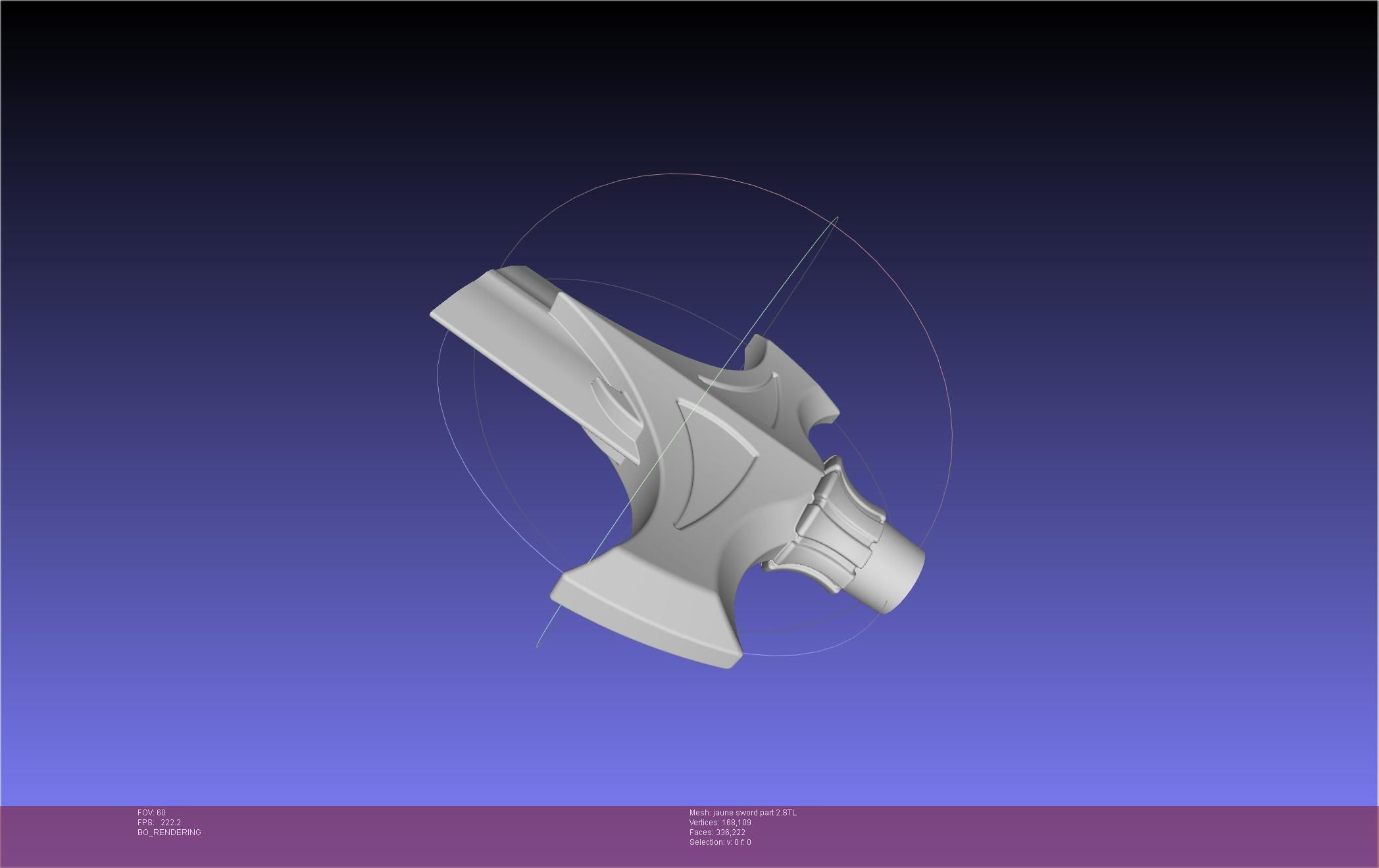 RWBY Jaune Arc Sword 3D print model_78