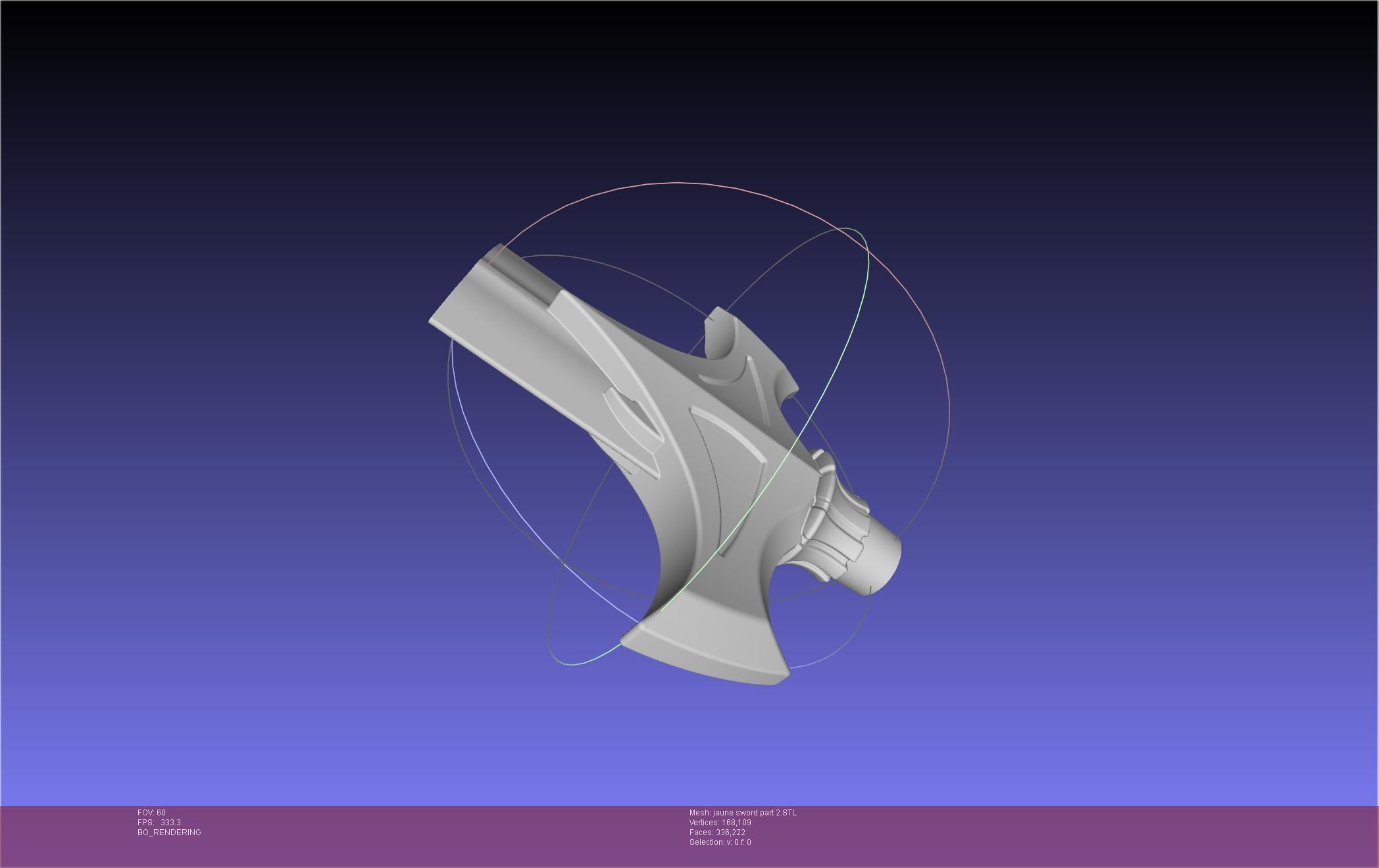 RWBY Jaune Arc Sword 3D print model_79