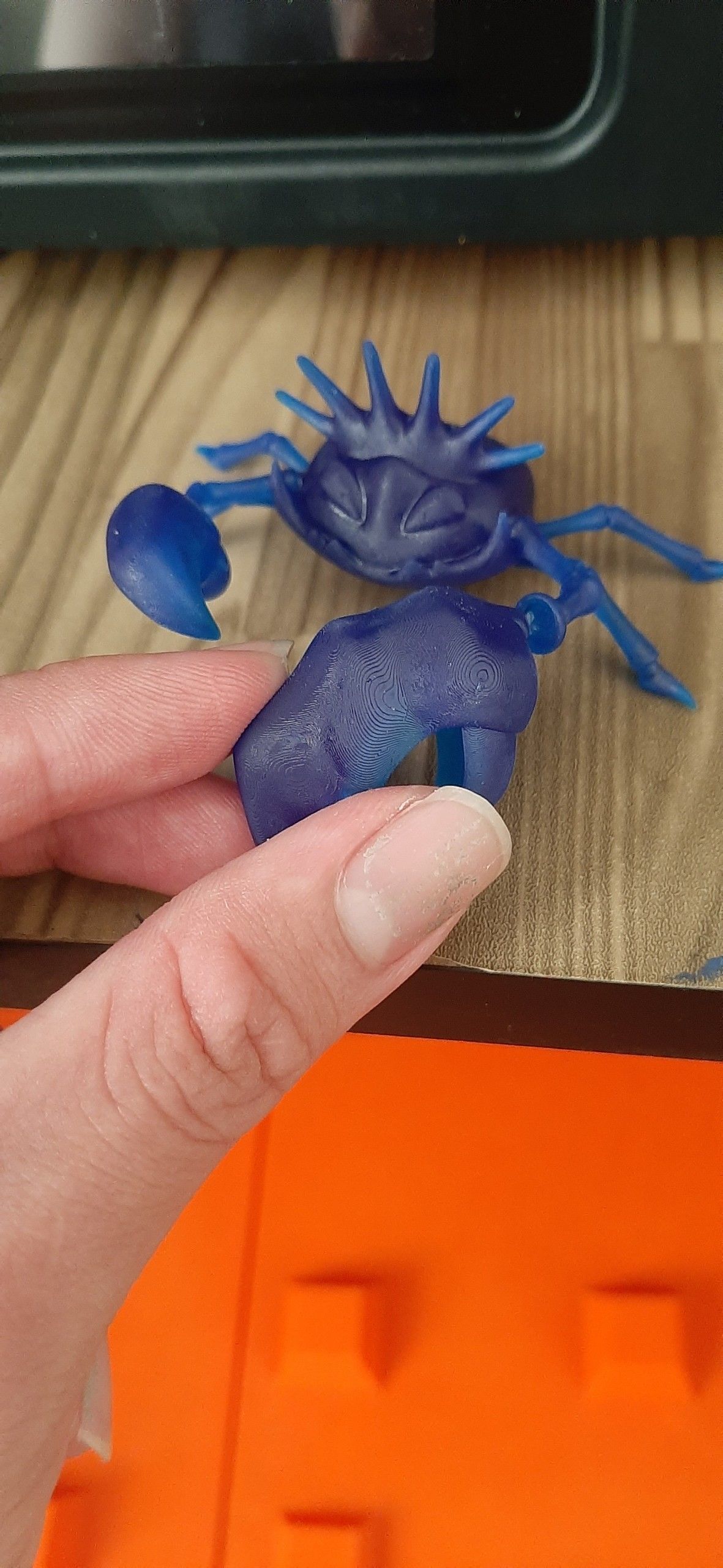 Pokemon Kingler Evolution 3D Model for 3D Printing 3D print model_10