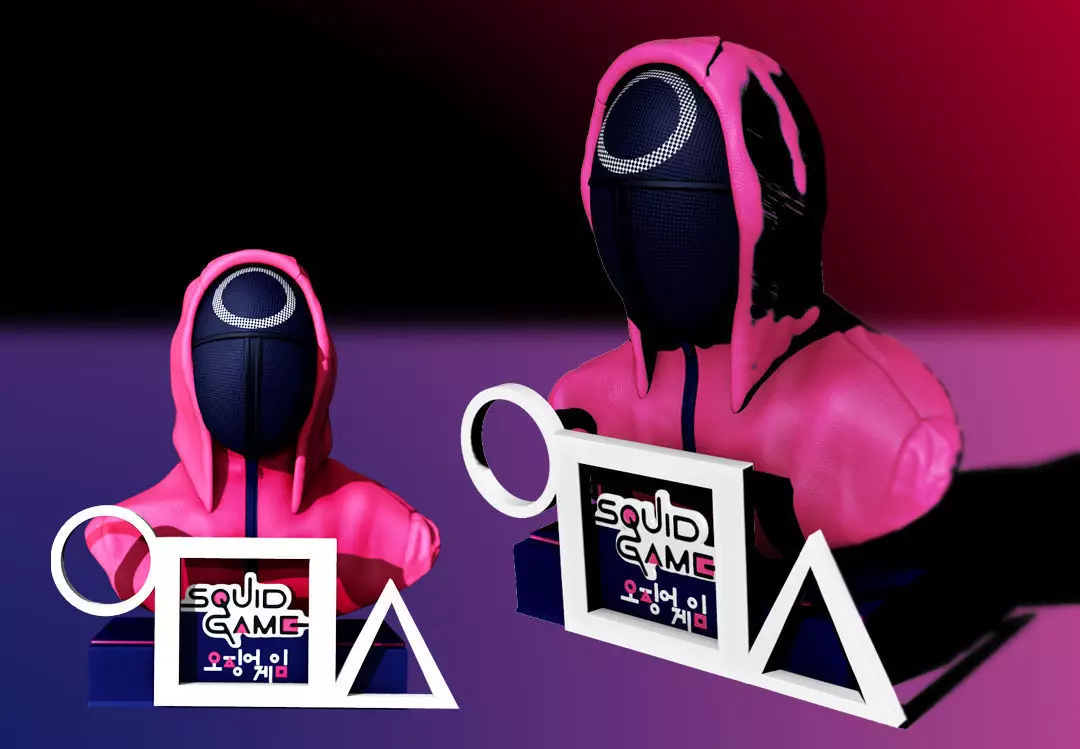 Squid Game Bust Free 3D print model