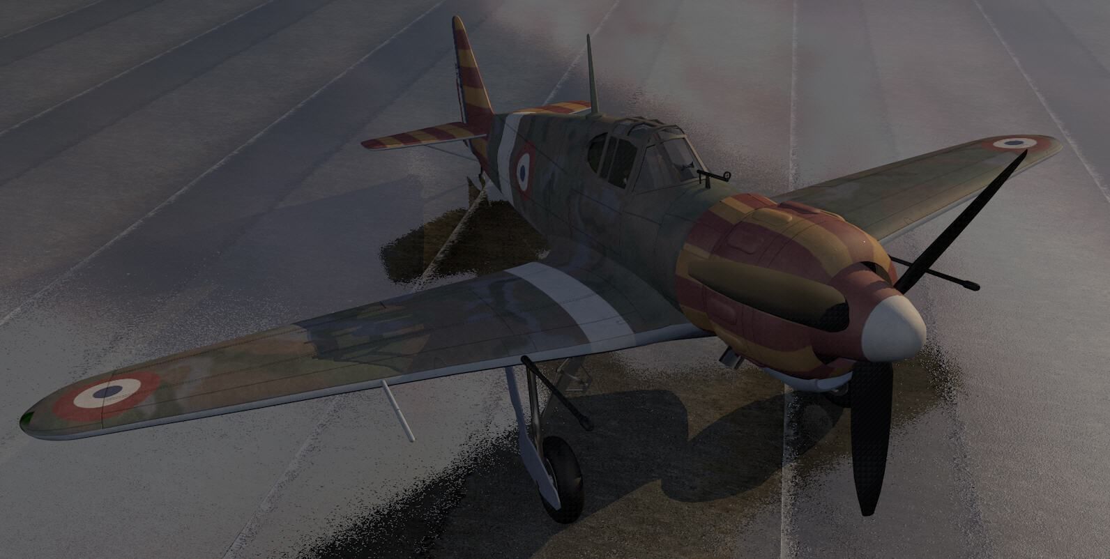 Bloch MB-152 C-1 3D model_4