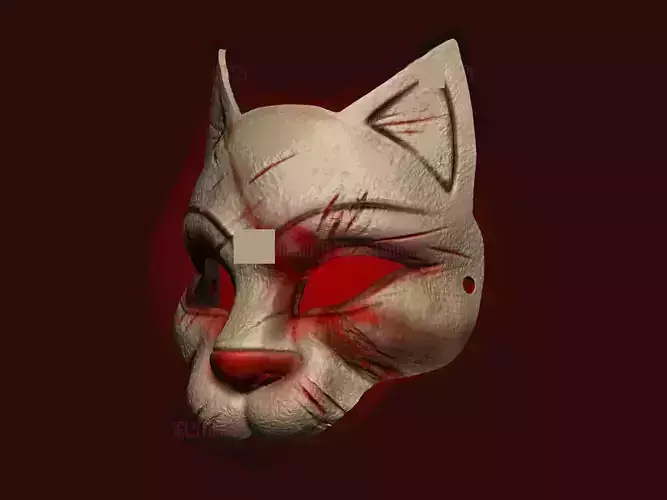 Dead by Daylight - Huntress Cat Mask - Halloween Cosplay Mask