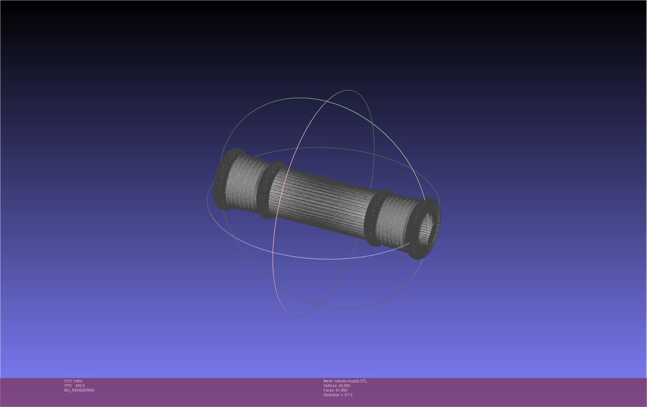 Demon Slayer Nezuko Bamboo 3D print model_31