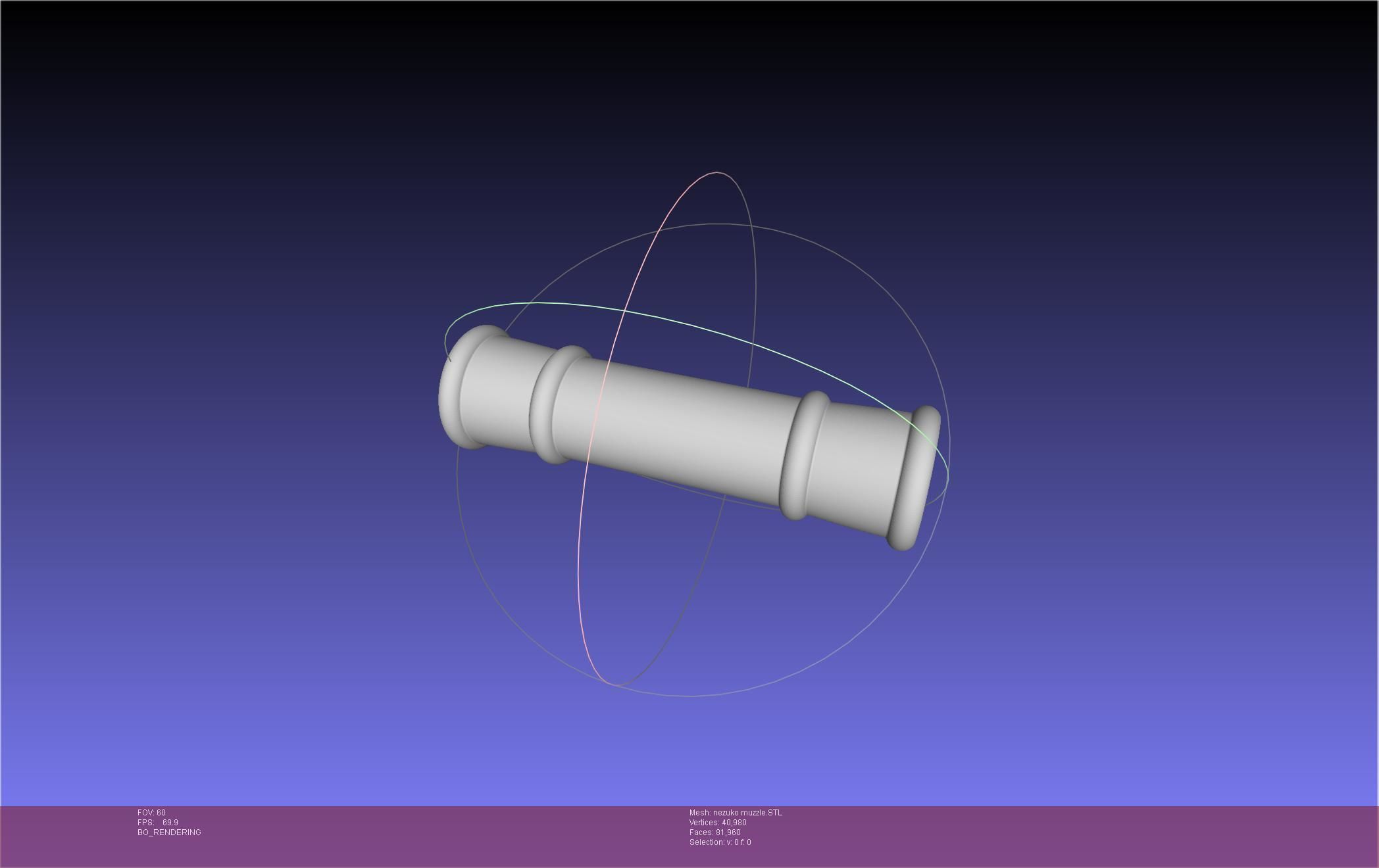 Demon Slayer Nezuko Bamboo 3D print model_2