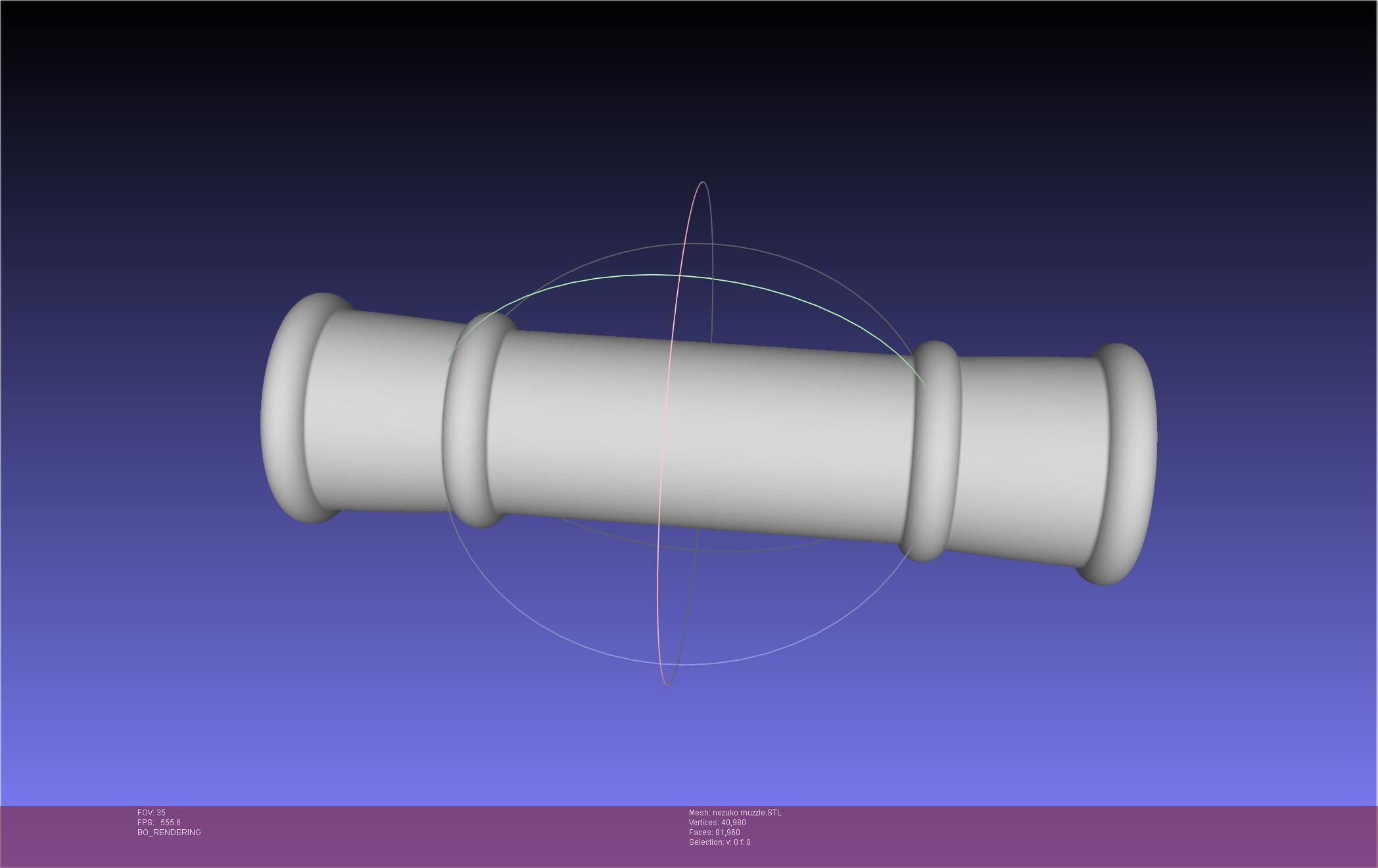 Demon Slayer Nezuko Bamboo 3D print model_37