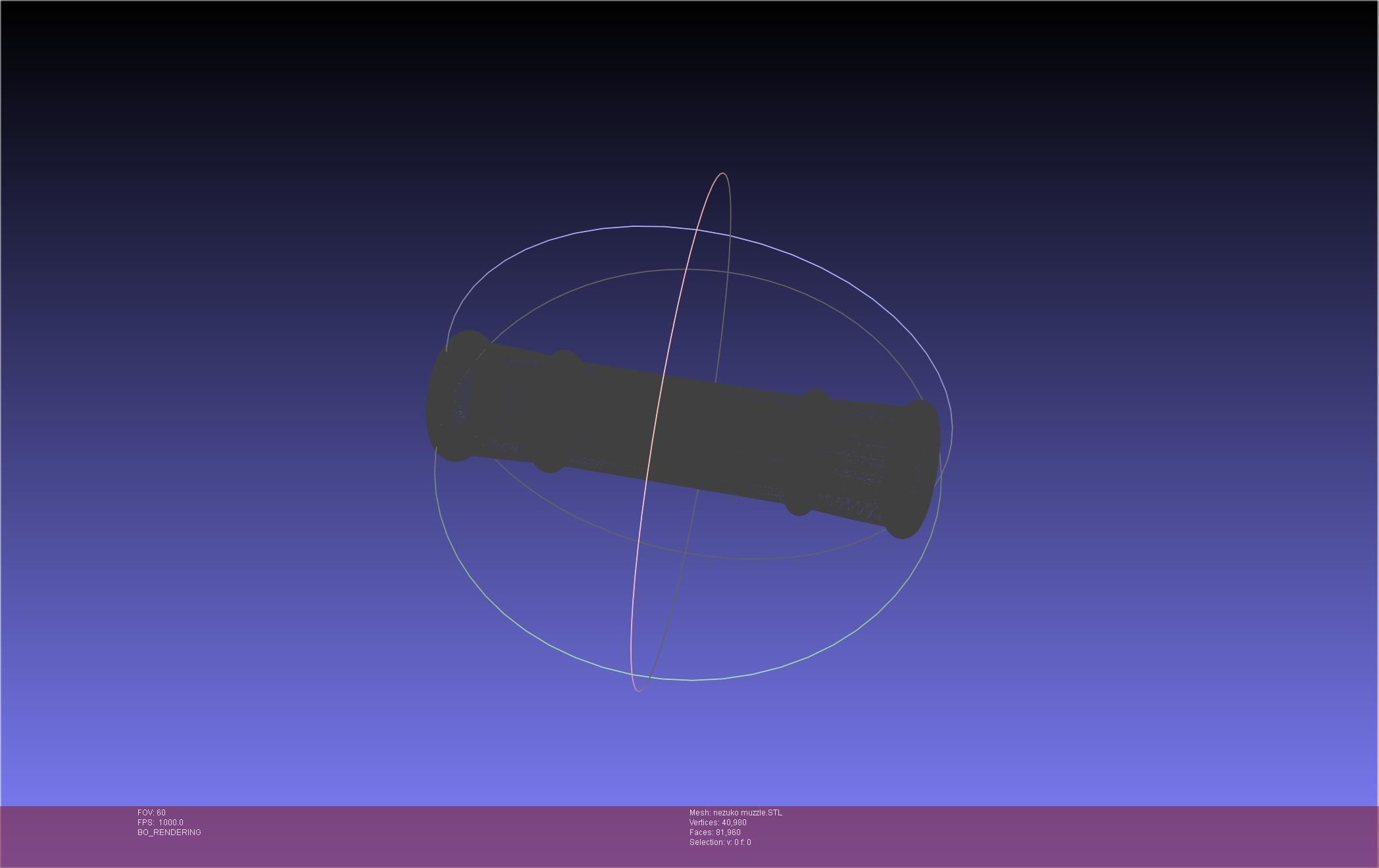 Demon Slayer Nezuko Bamboo 3D print model_22