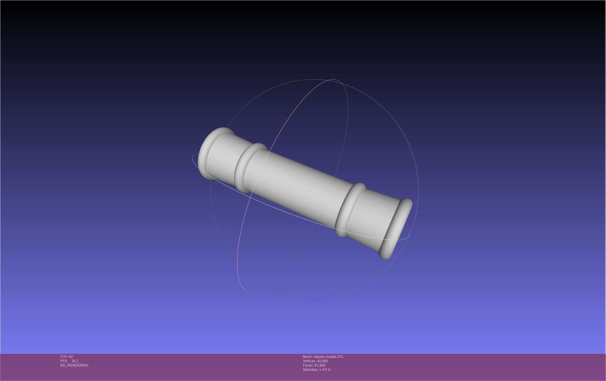 Demon Slayer Nezuko Bamboo 3D print model_1