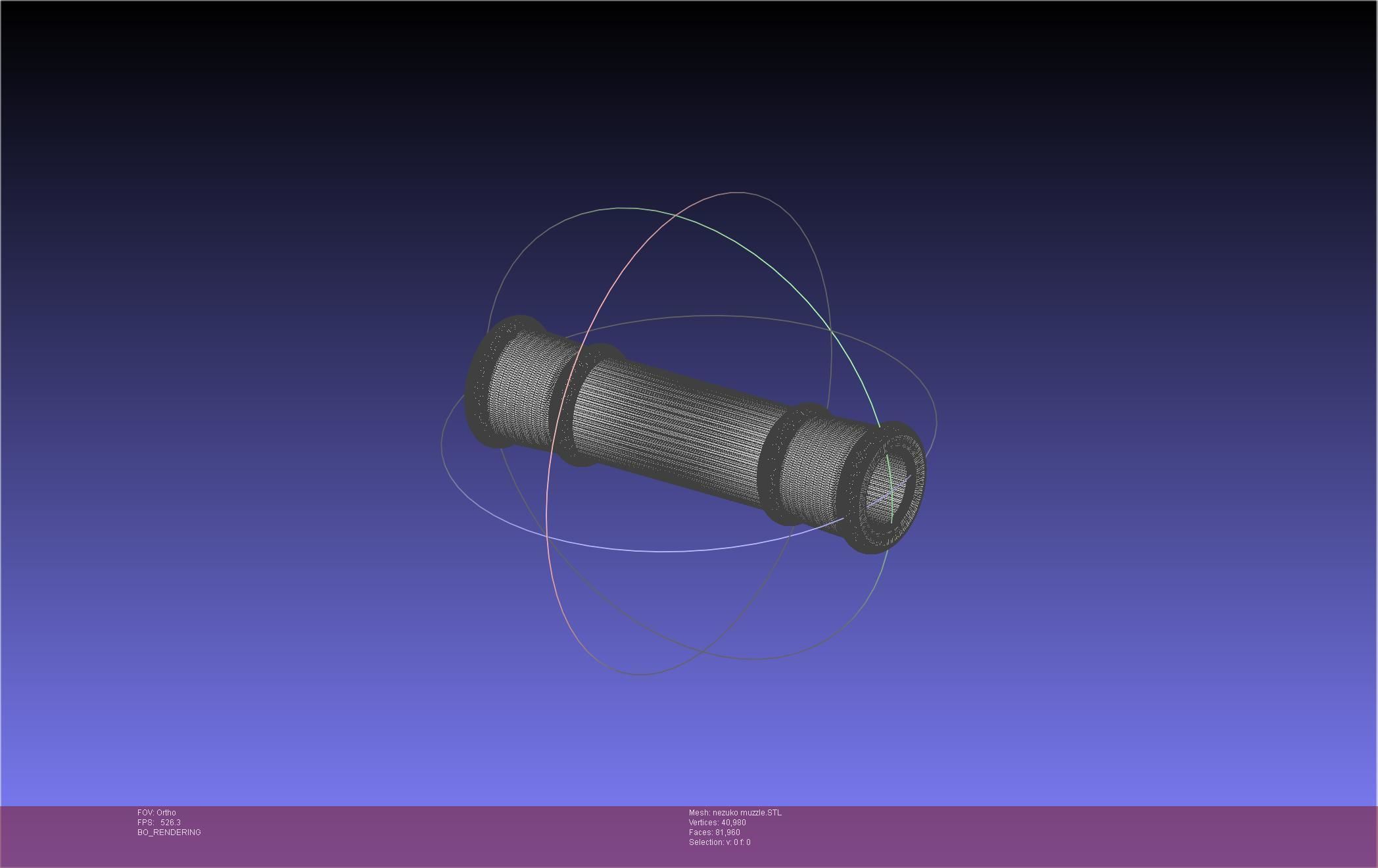 Demon Slayer Nezuko Bamboo 3D print model_30