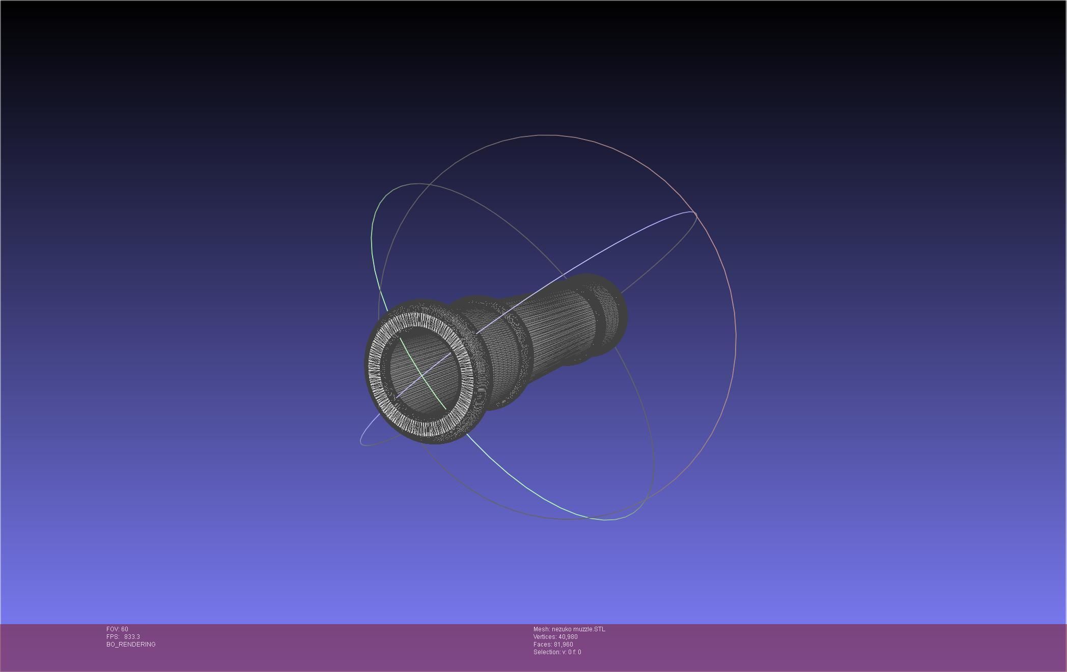 Demon Slayer Nezuko Bamboo 3D print model_26