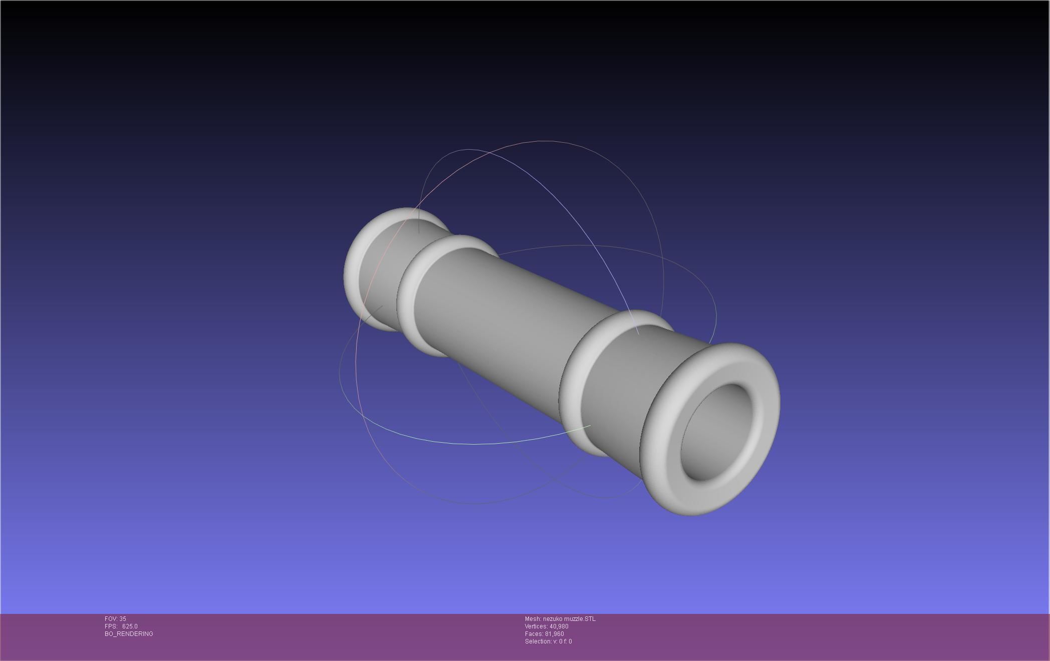 Demon Slayer Nezuko Bamboo 3D print model_41