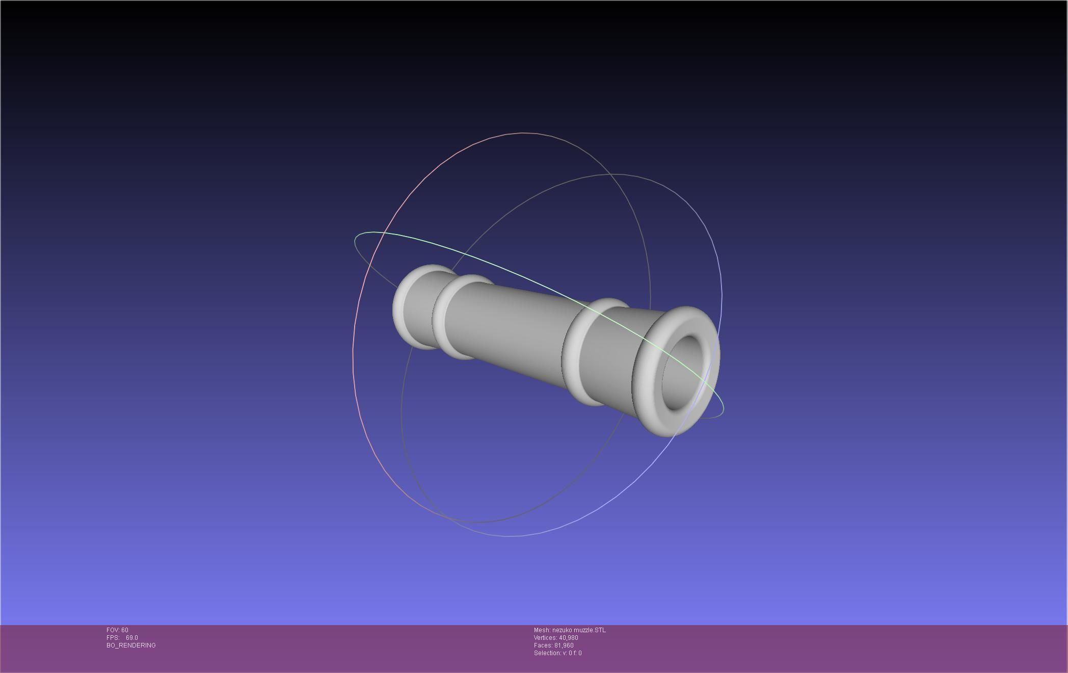 Demon Slayer Nezuko Bamboo 3D print model_4