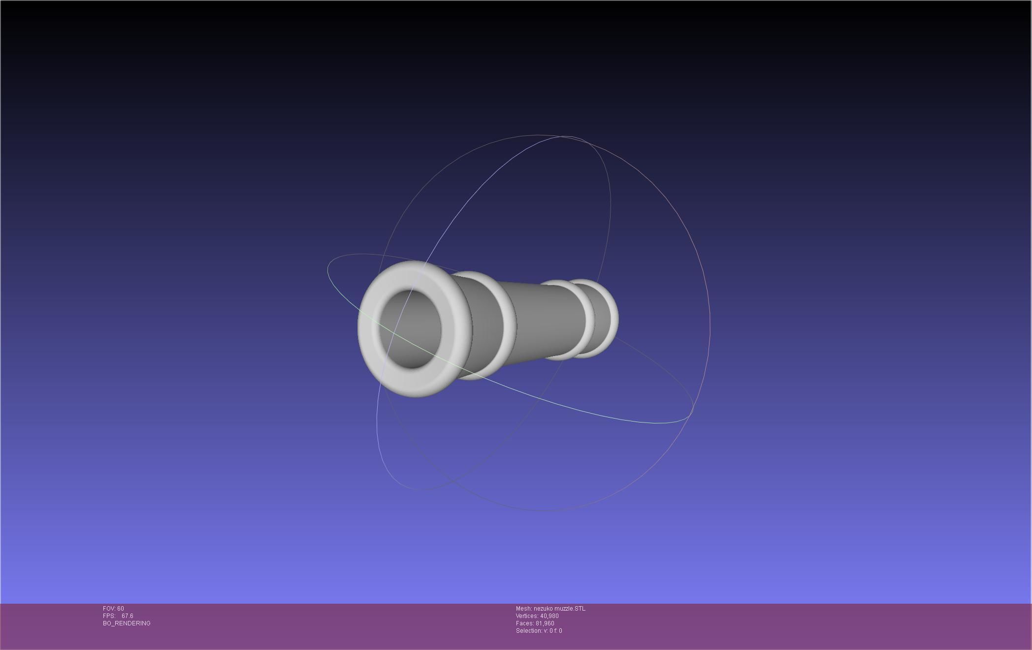 Demon Slayer Nezuko Bamboo 3D print model_10