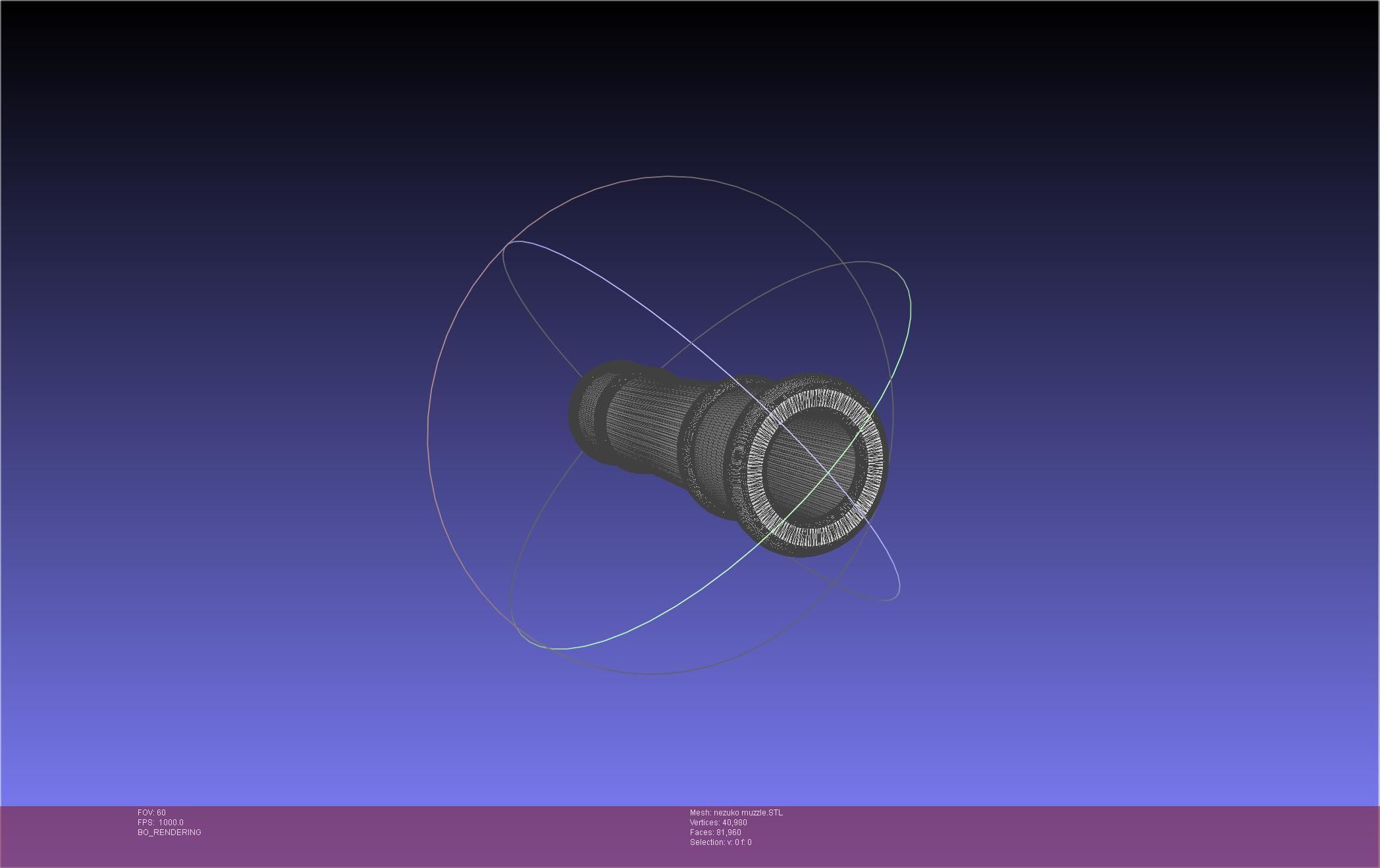 Demon Slayer Nezuko Bamboo 3D print model_20